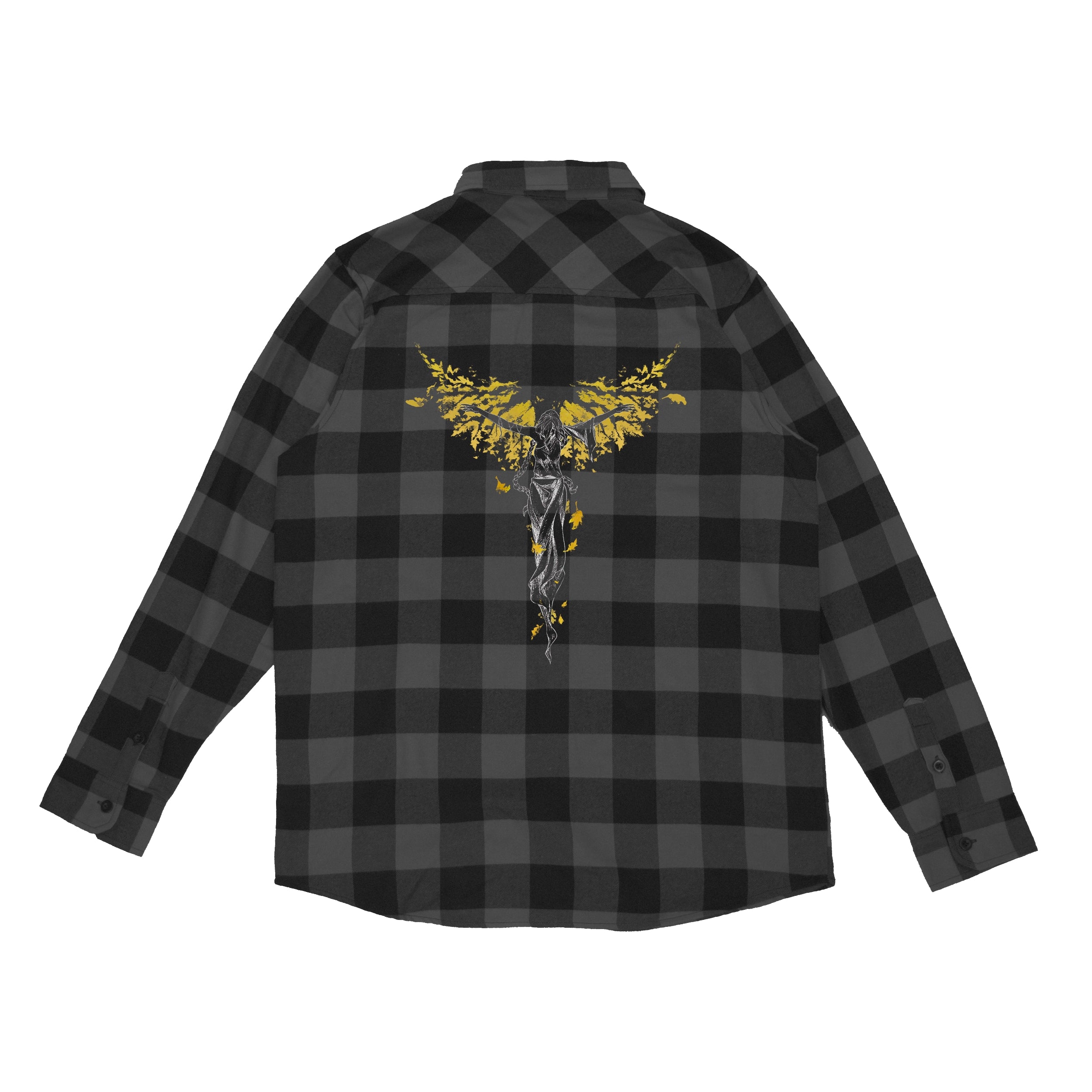 Grace Checkered Flannel - Black