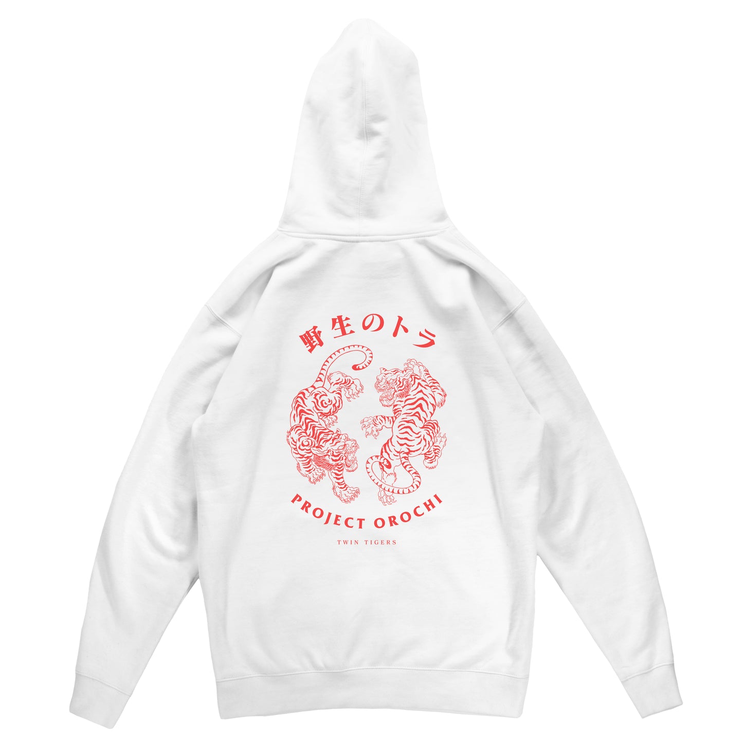 Twin Tigers Hoodie - White