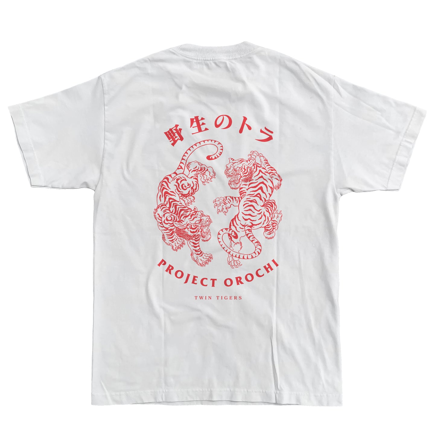 Twin Tigers Tee - White