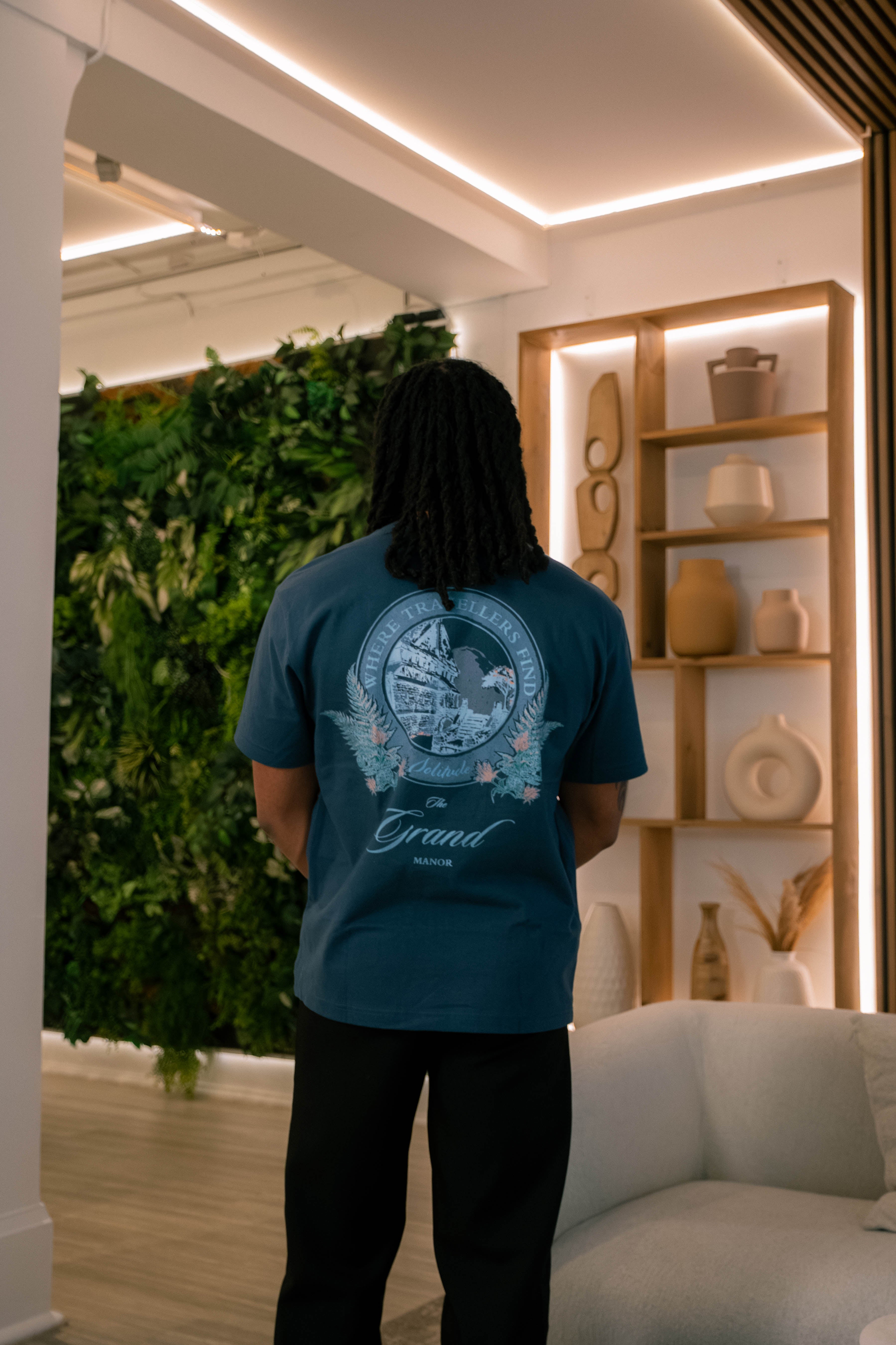 Solitude Box Tee - Slate