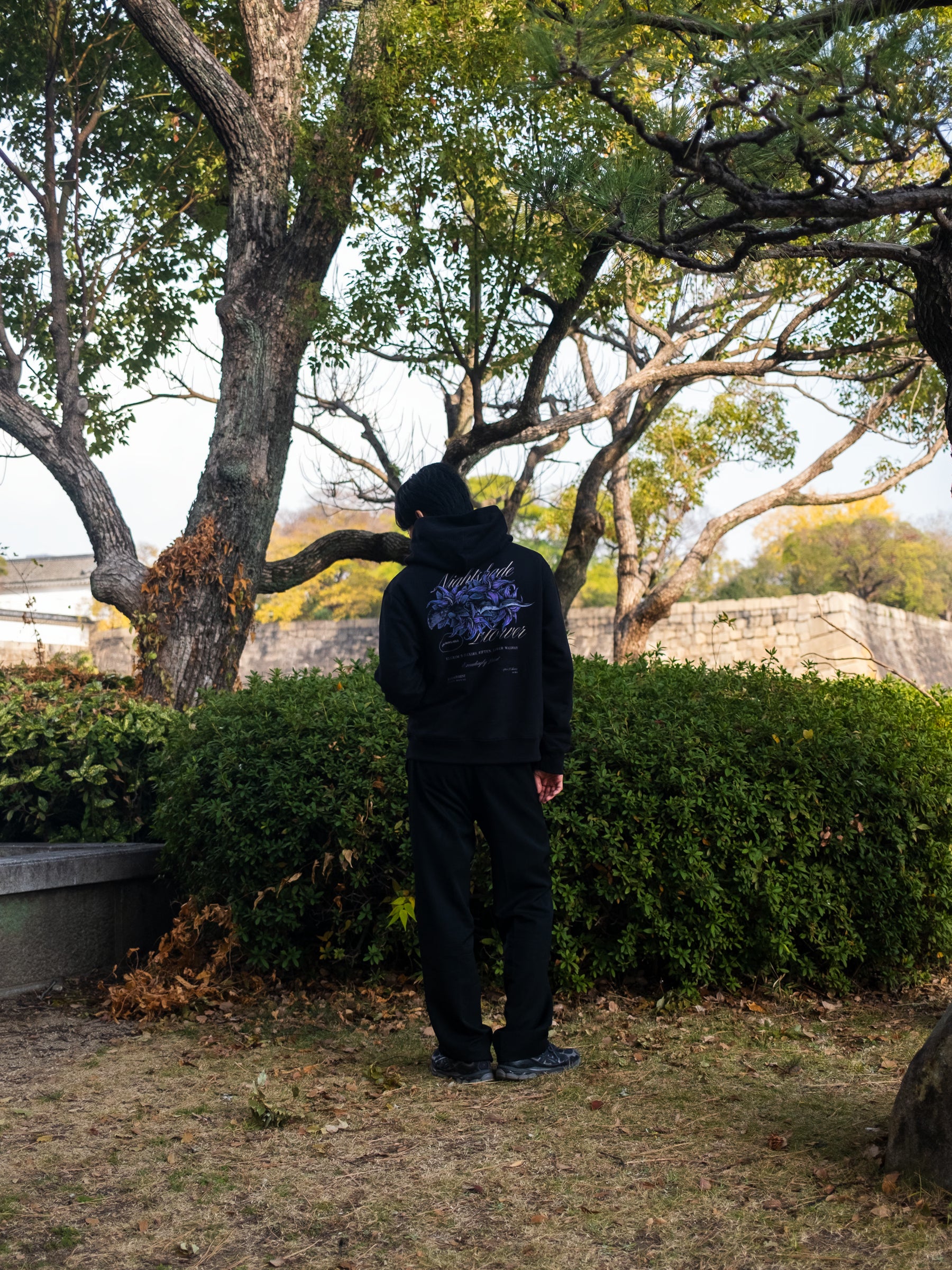 Nightshade Box Hoodie - Black