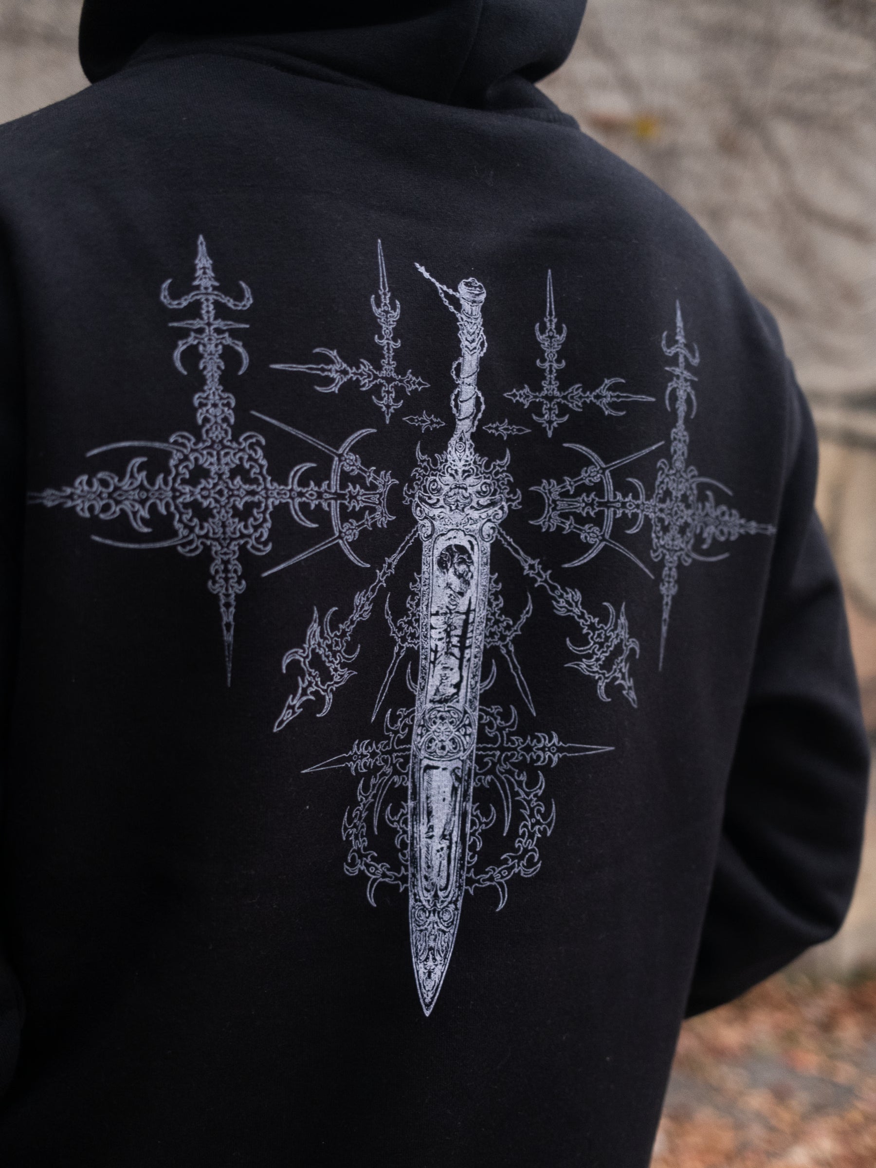 Judicator Box Hoodie - Black