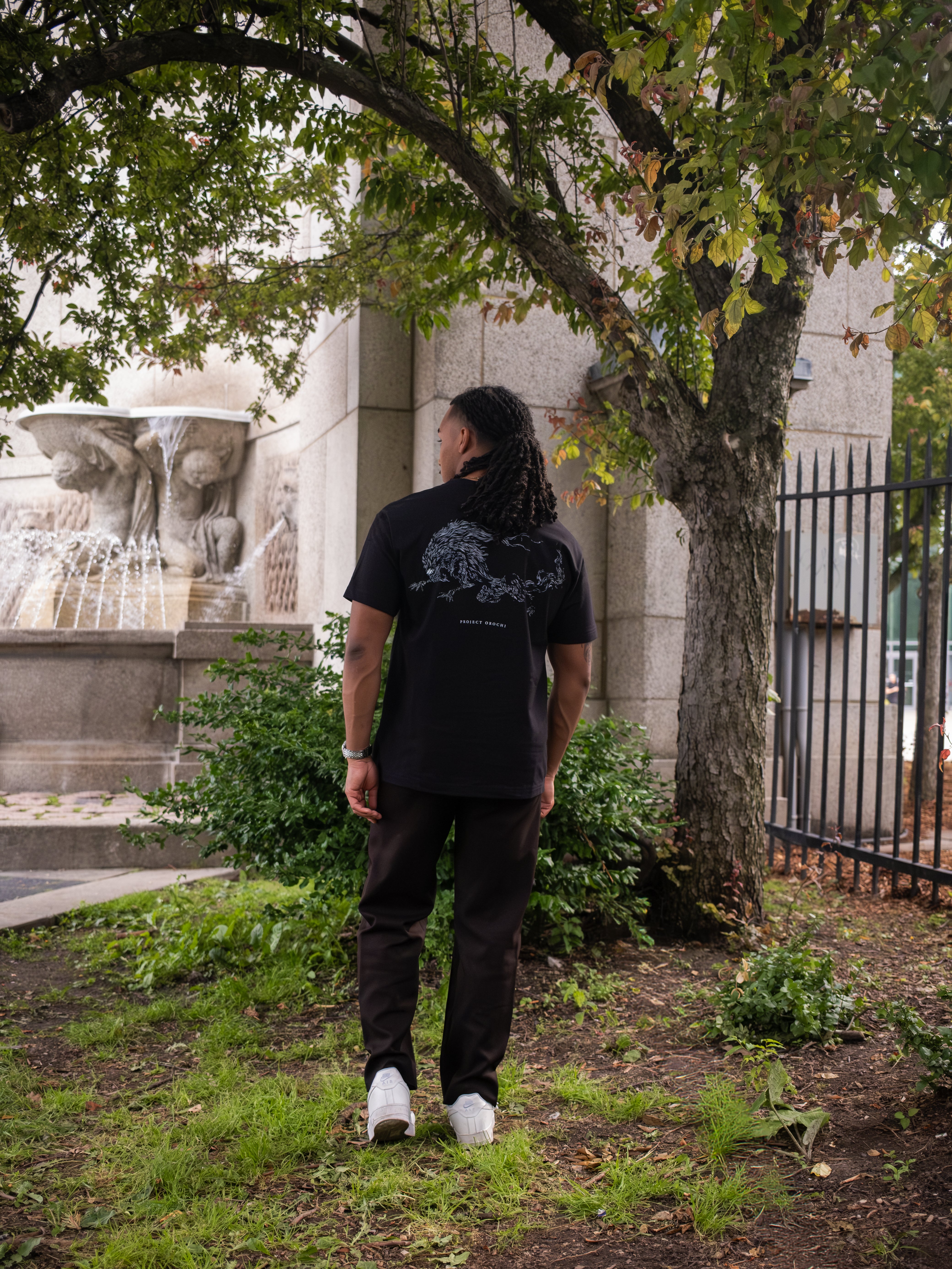 Malik Box Tee - Black