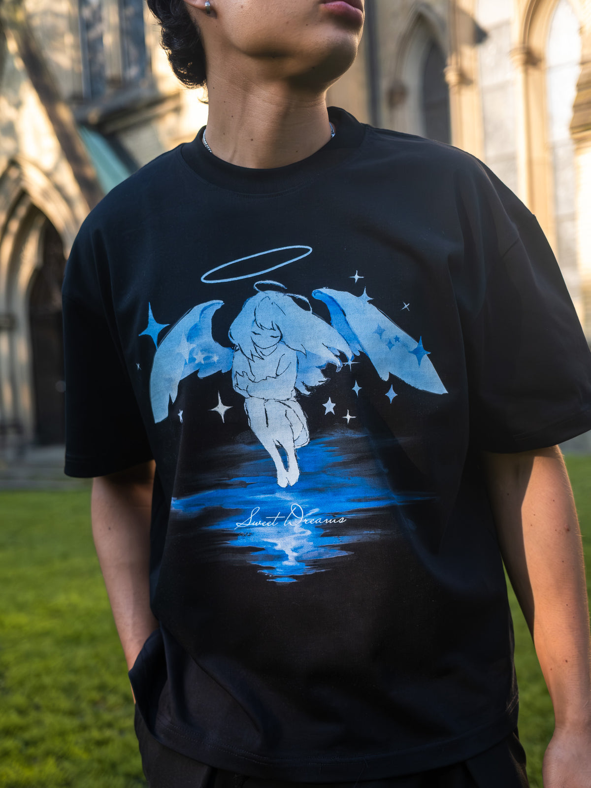Angel Tee -  Black