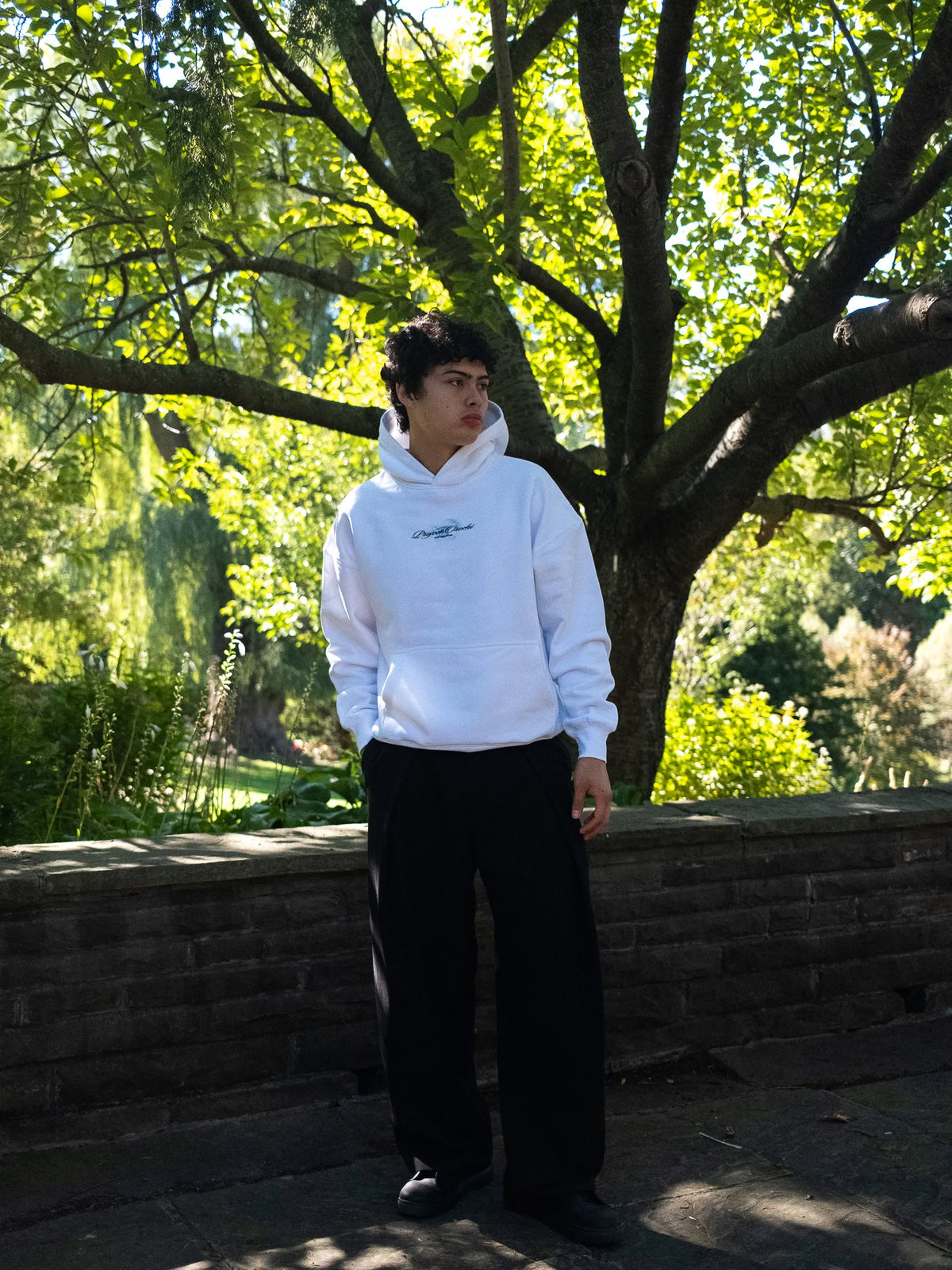 Six Eyes Hoodie - White