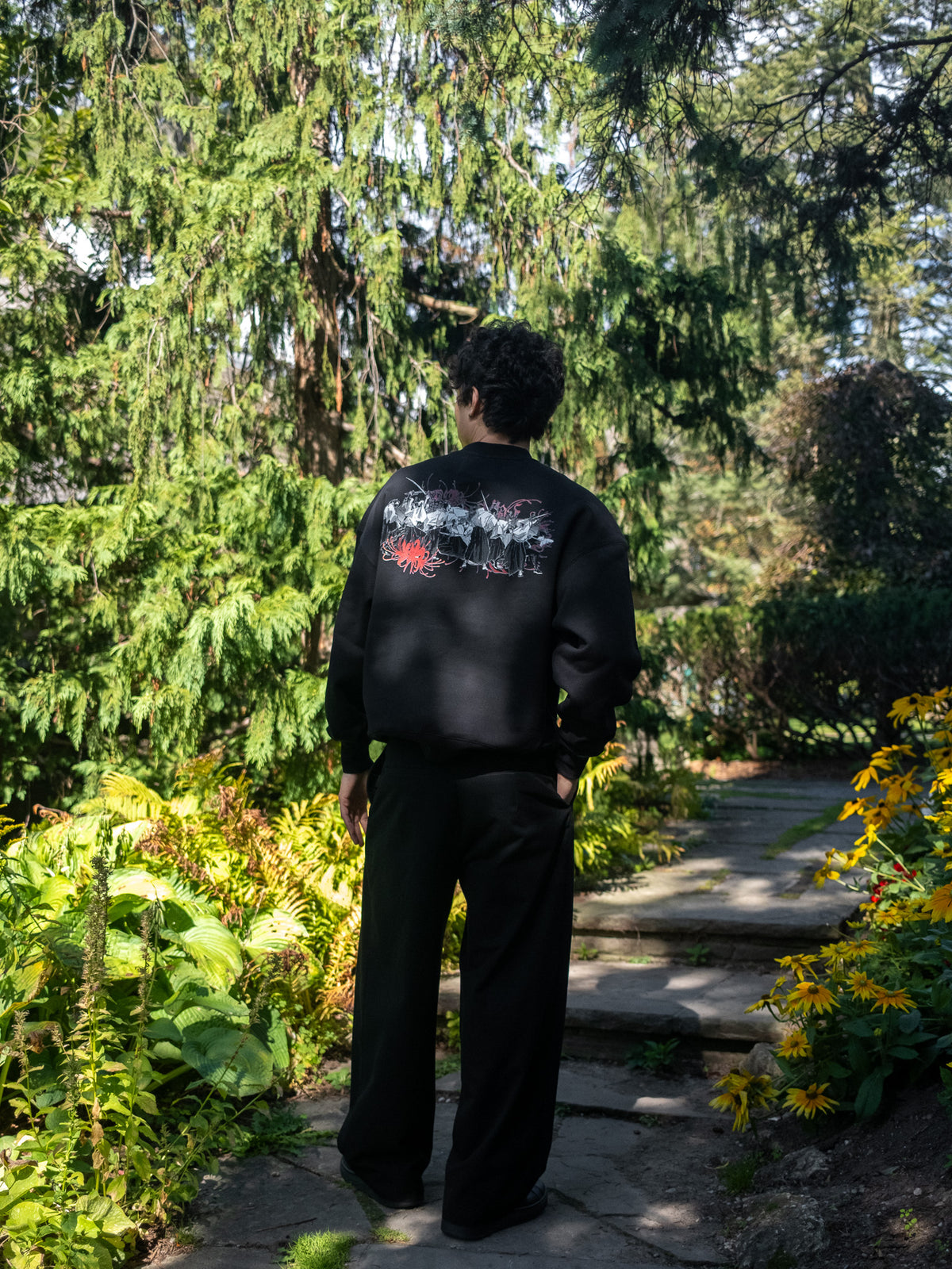 Awakened Crewneck - Black
