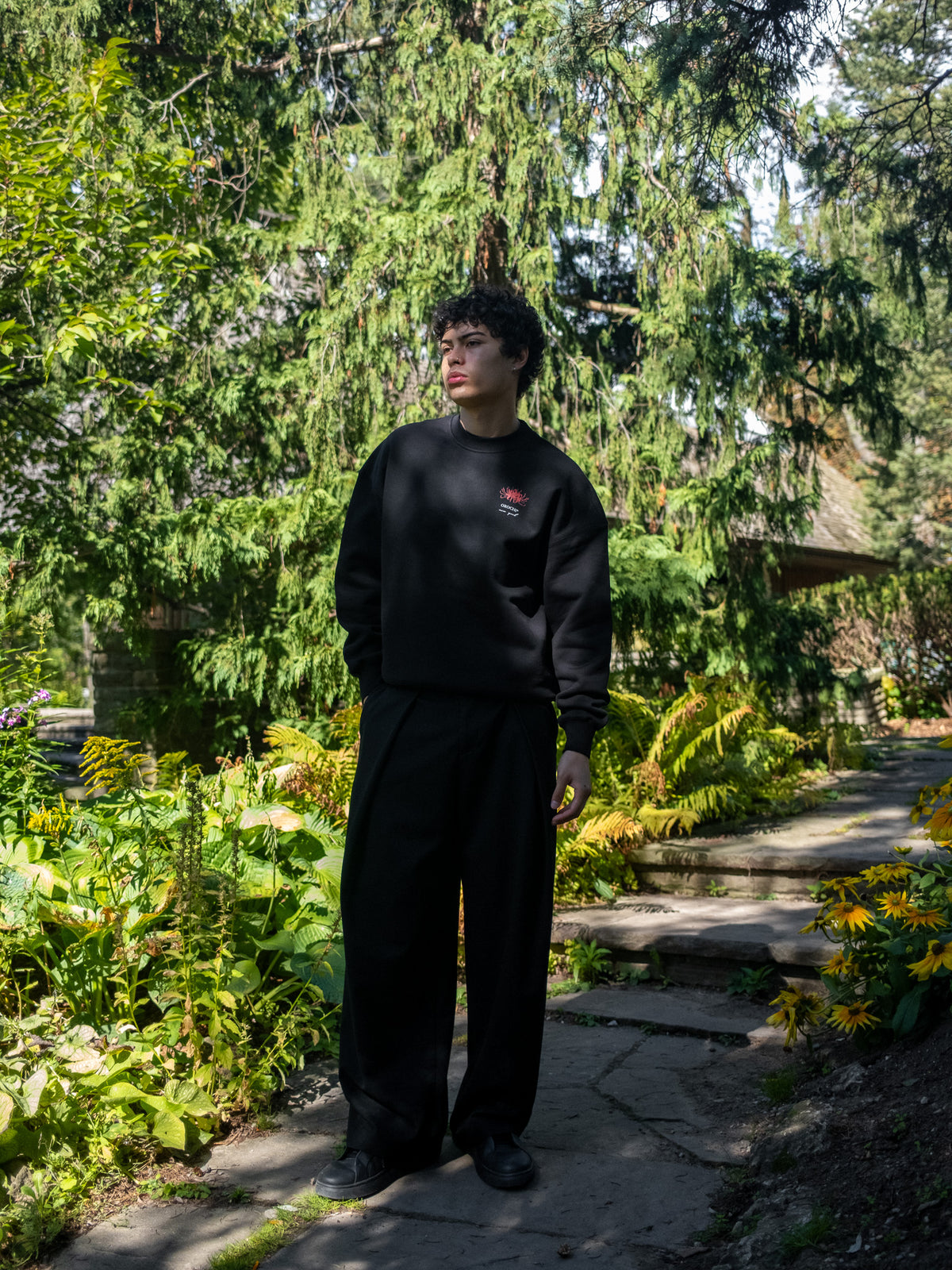 Awakened Crewneck - Black