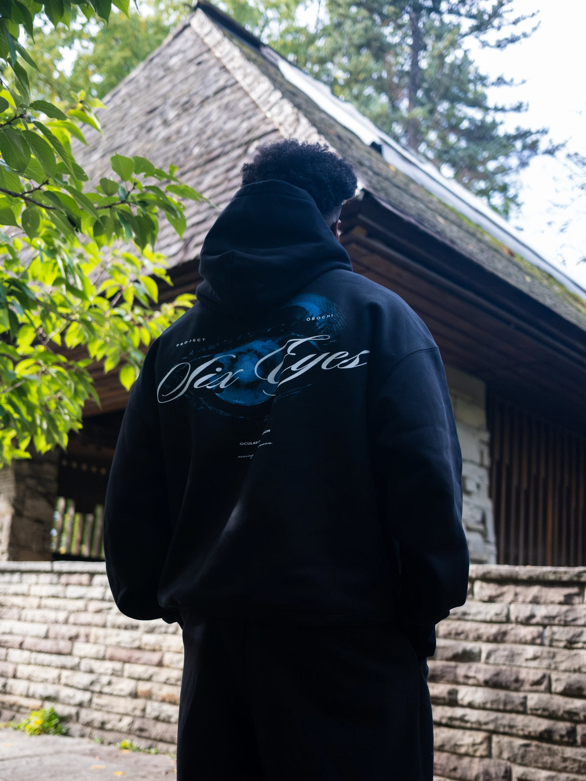 Six Eyes Hoodie - Black