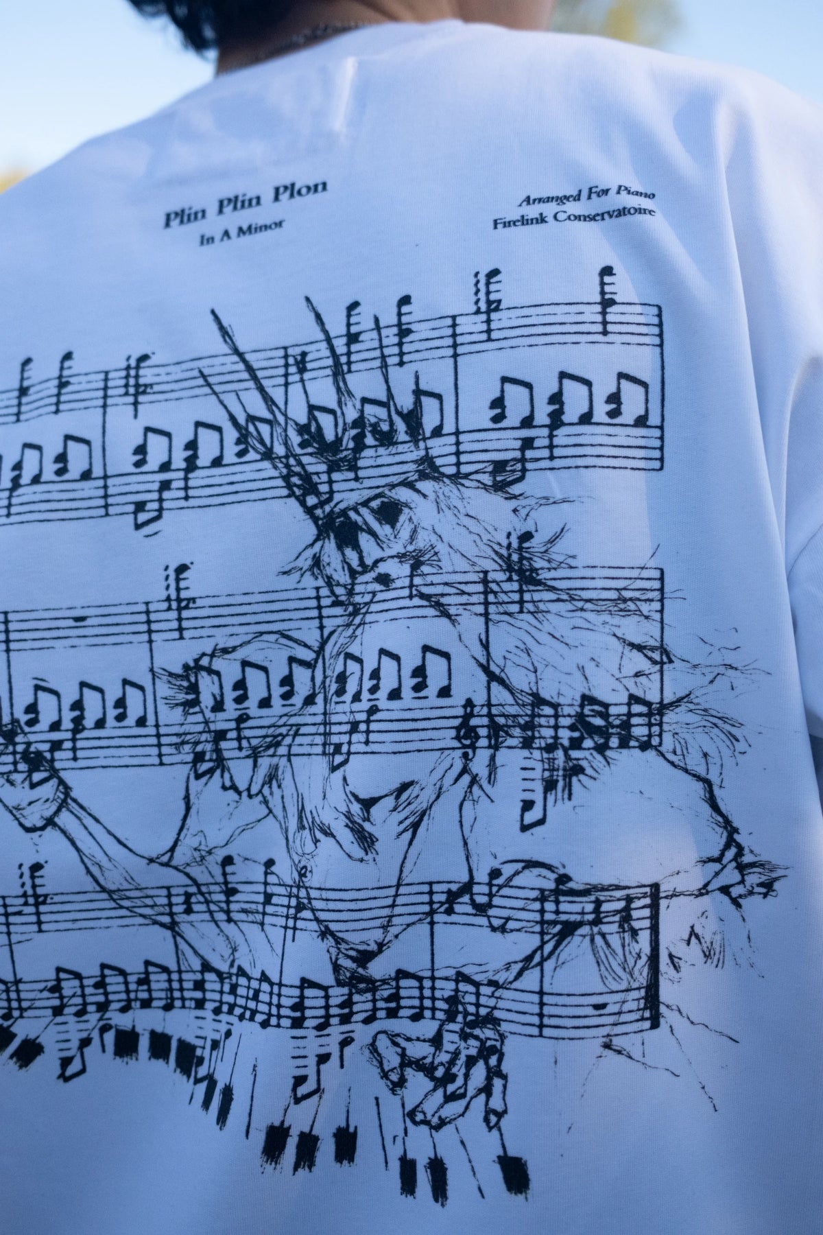 Plin Plon Tee - White