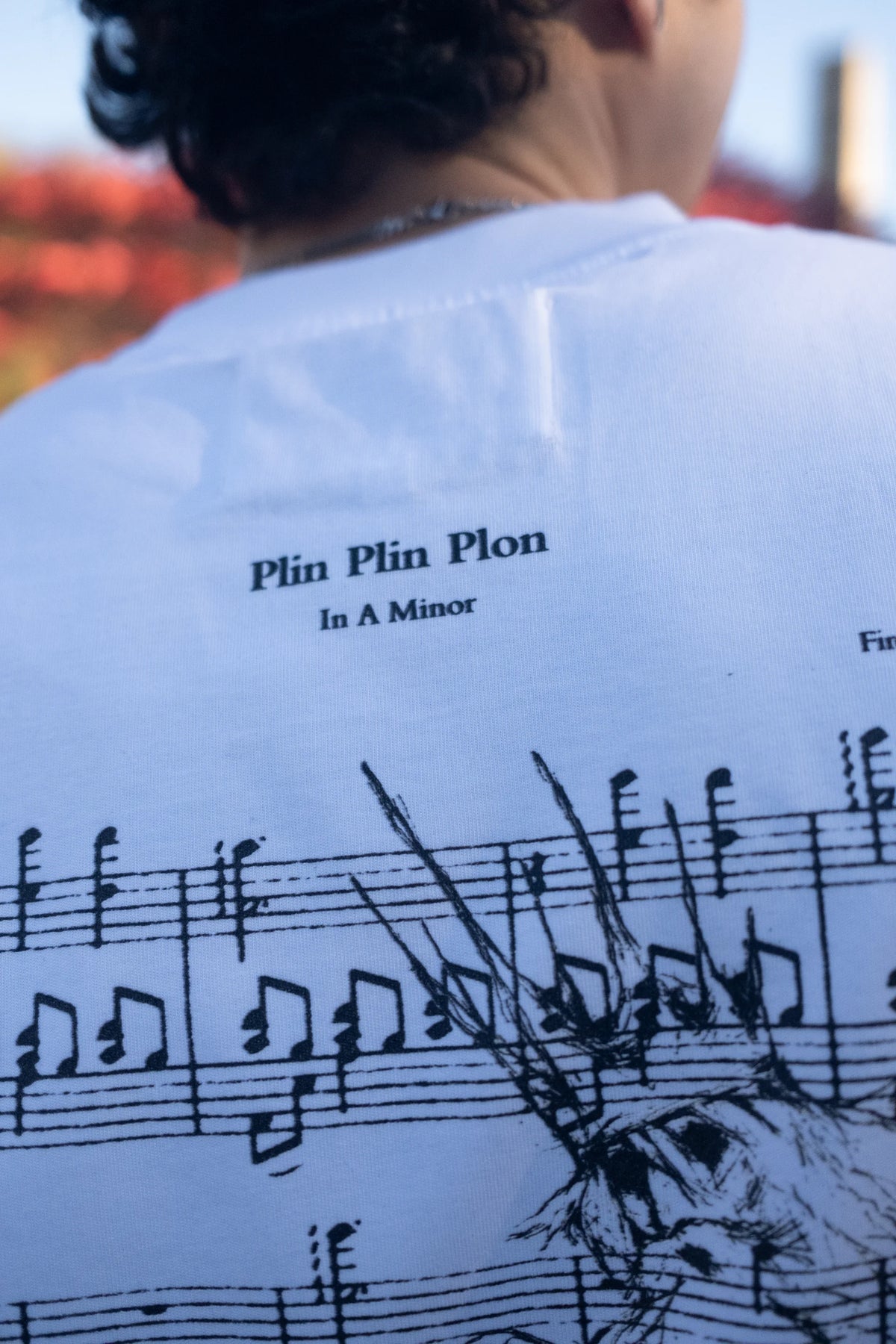 Plin Plon Tee - White