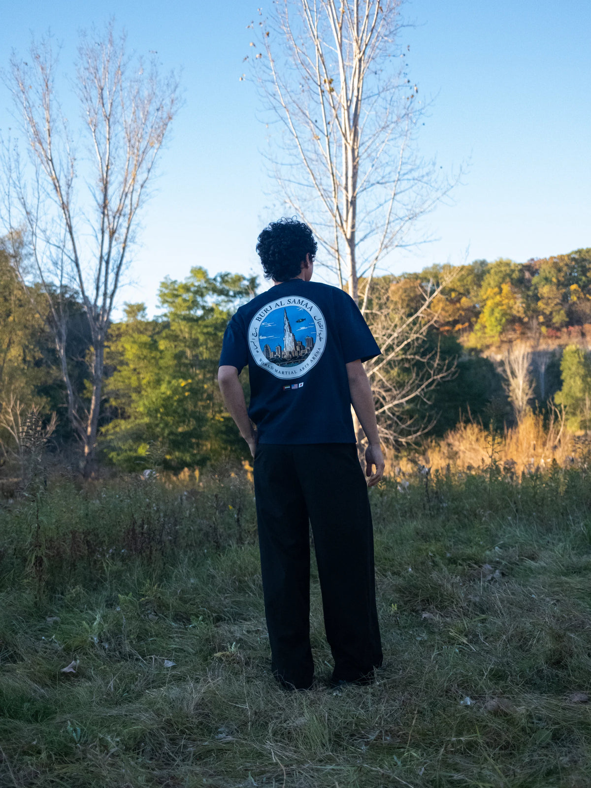 Sky Tower Tee - Navy