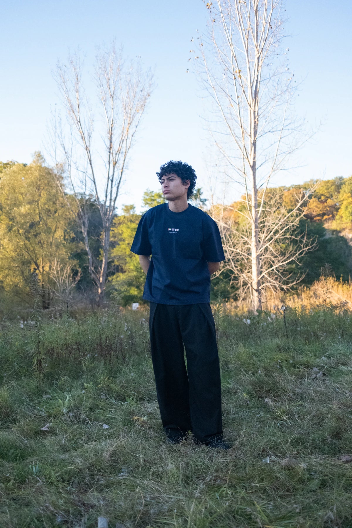 Sky Tower Tee - Navy