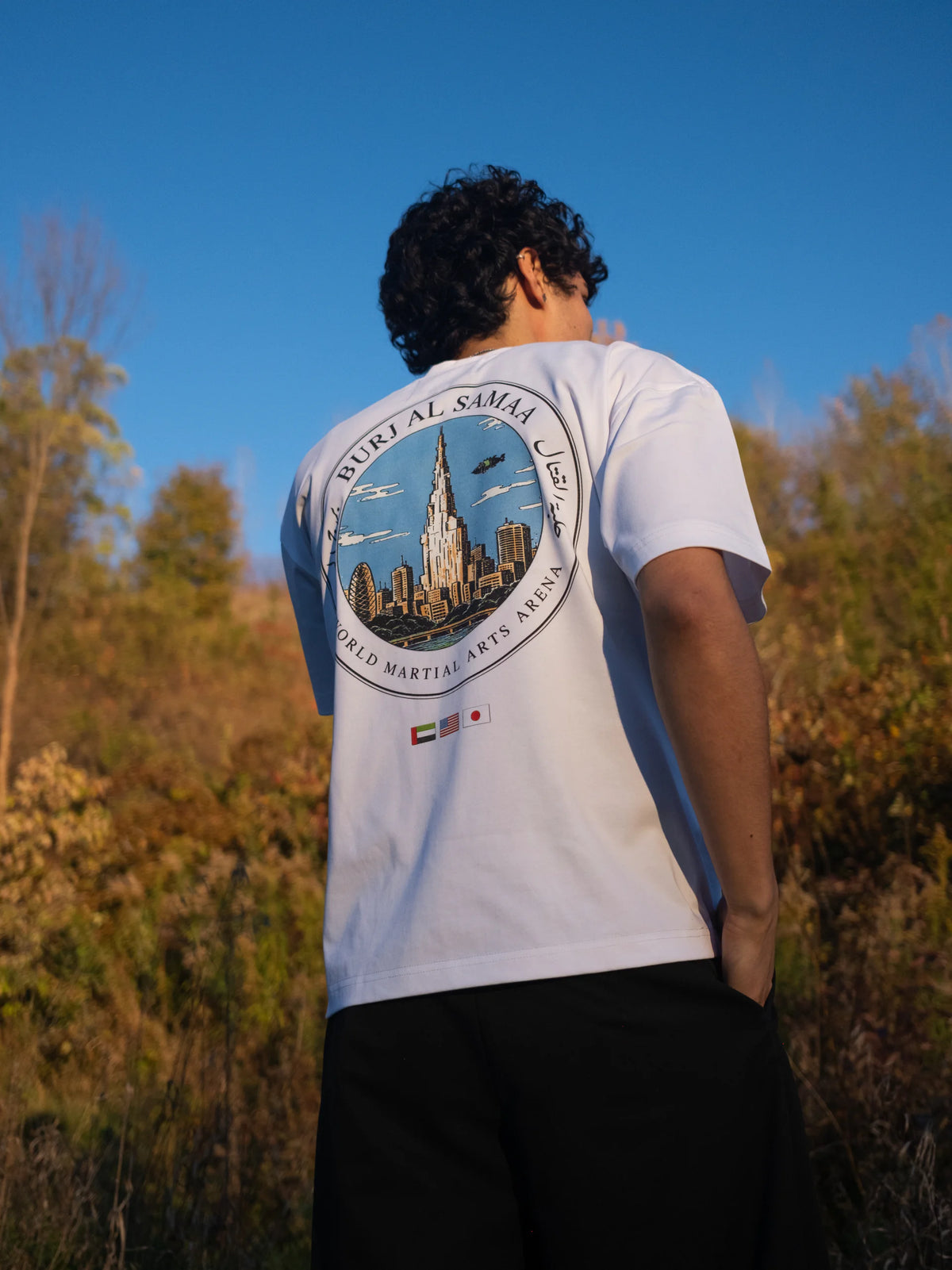 Sky Tower Tee - White