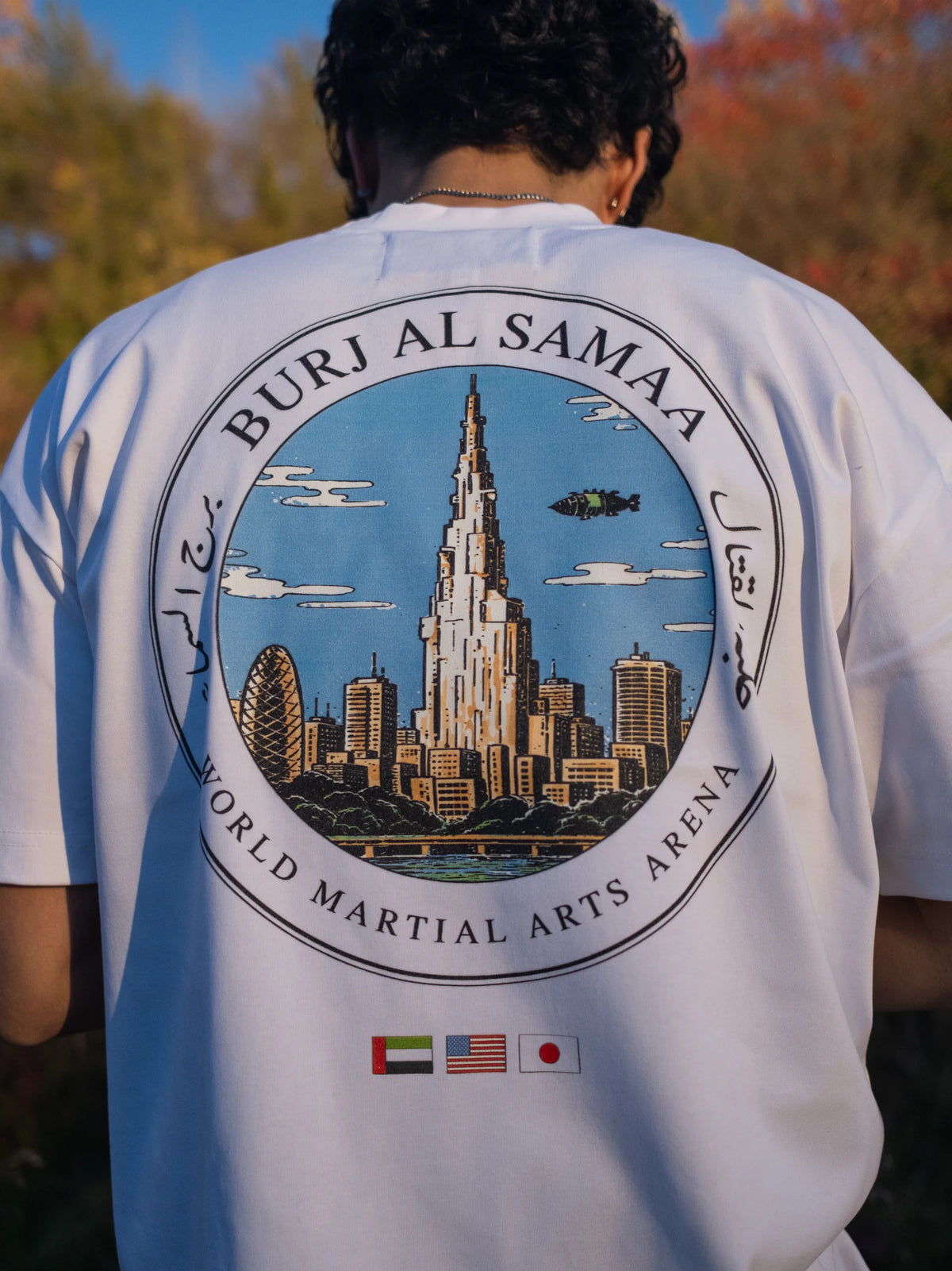 Sky Tower Tee - White
