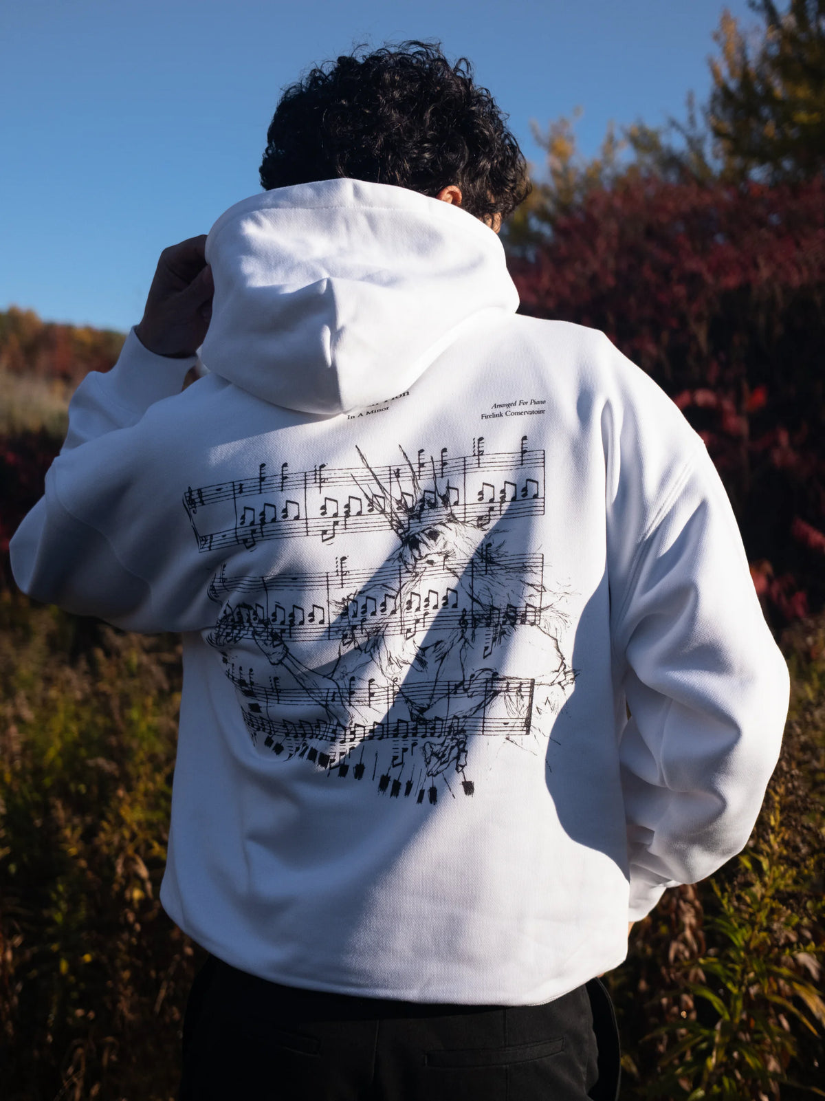 Plin Plon Hoodie - White