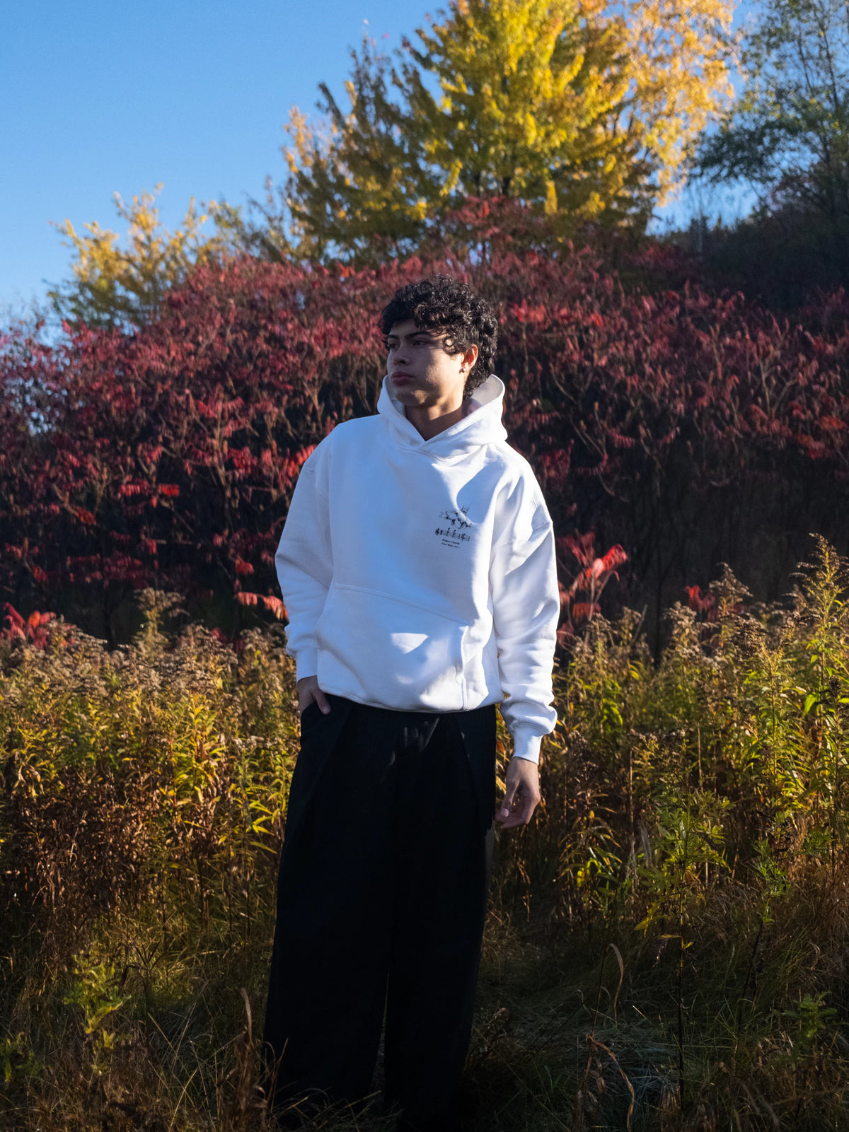 Plin Plon Hoodie - White