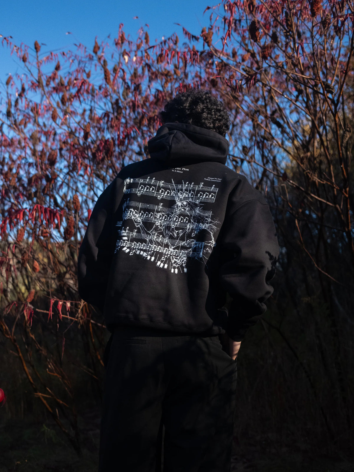 Plin Plon Hoodie - Black