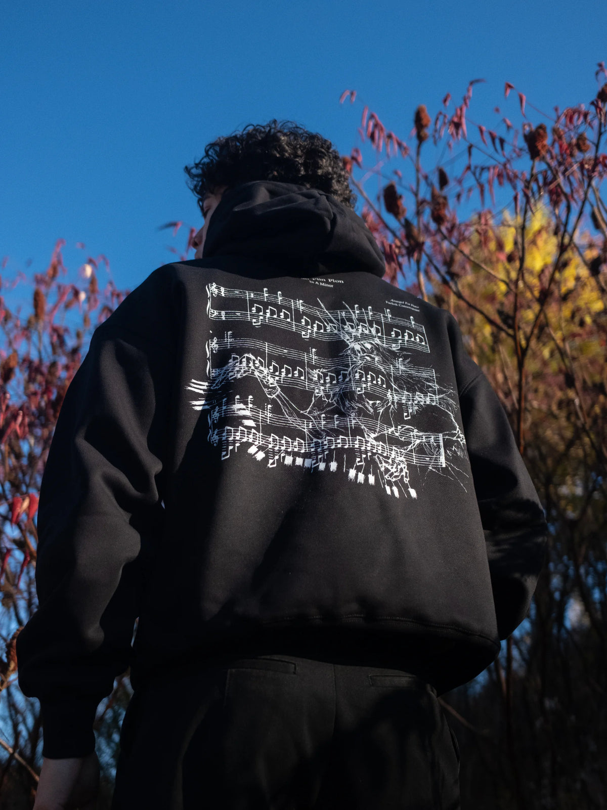 Plin Plon Hoodie - Black