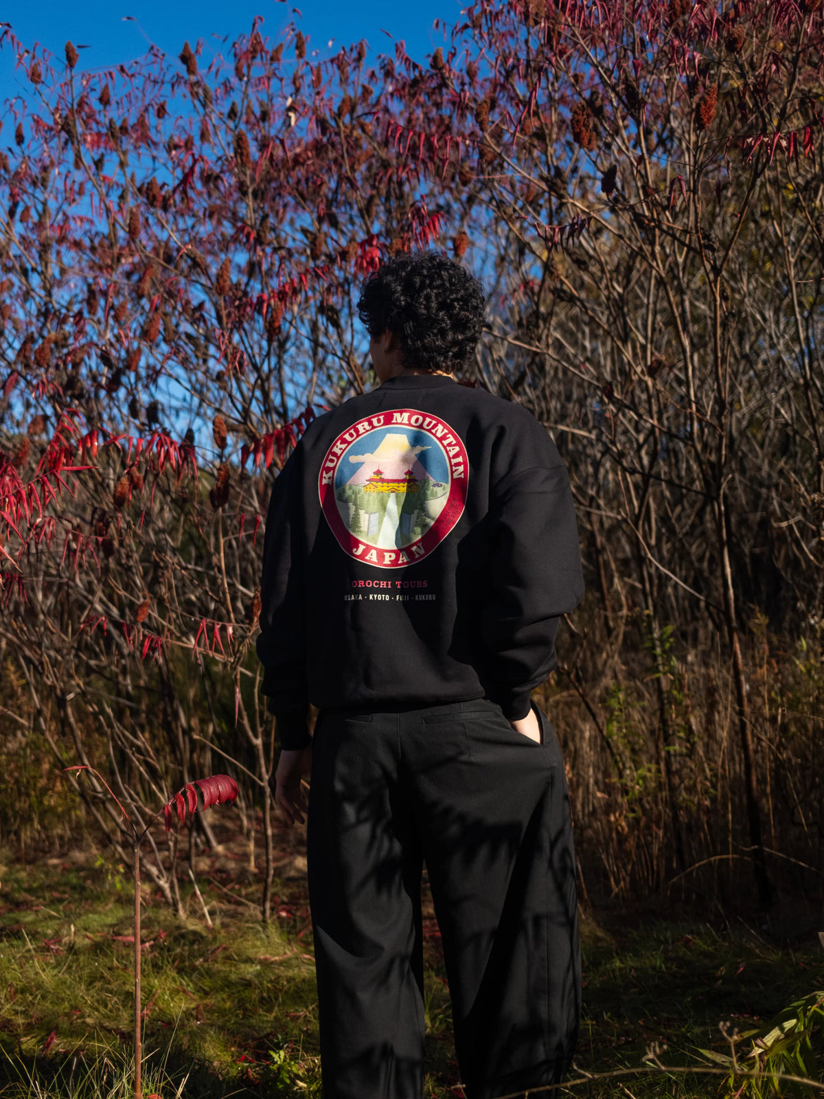 Kukuru Crewneck - Black