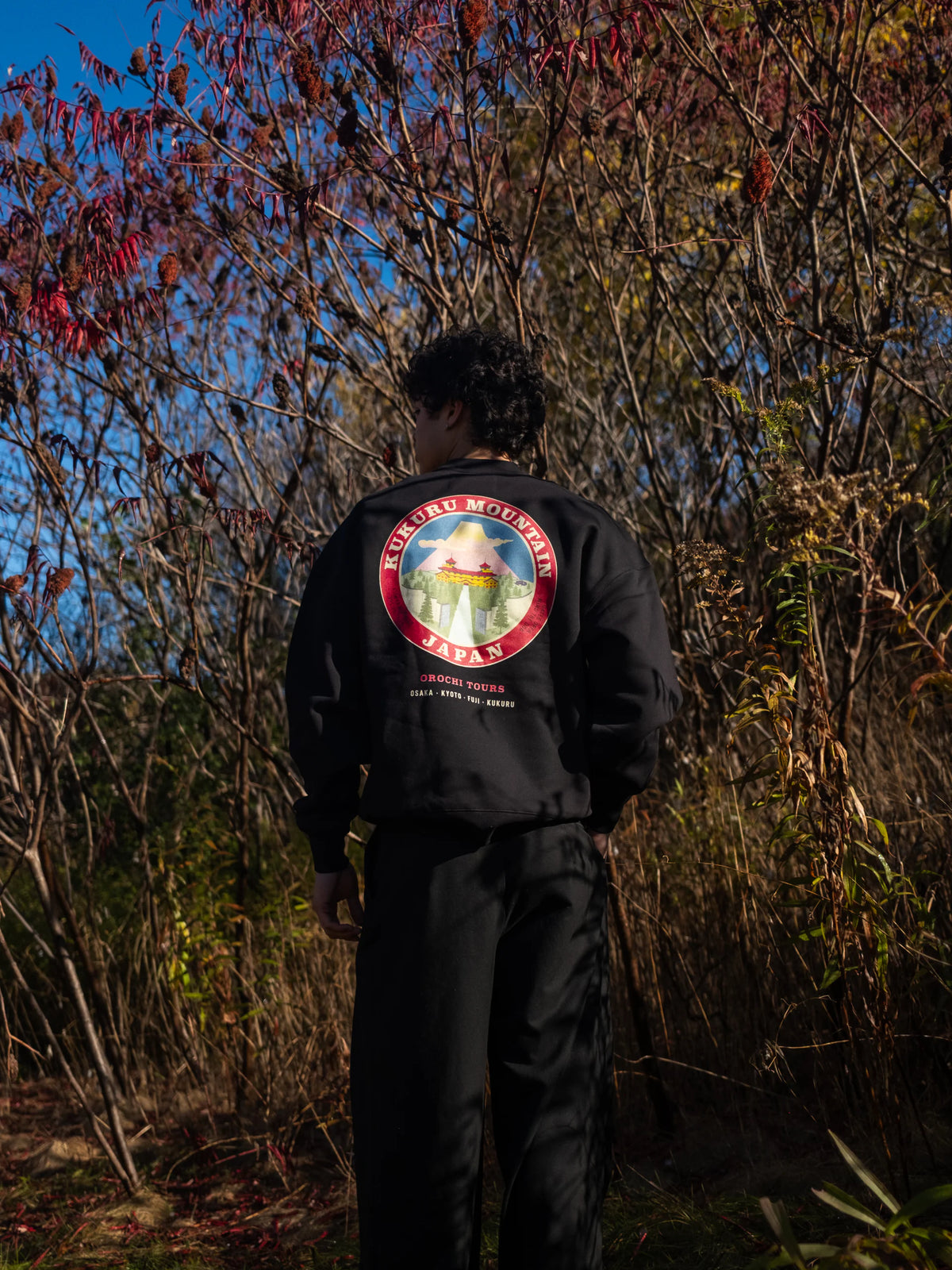 Kukuru Crewneck - Black