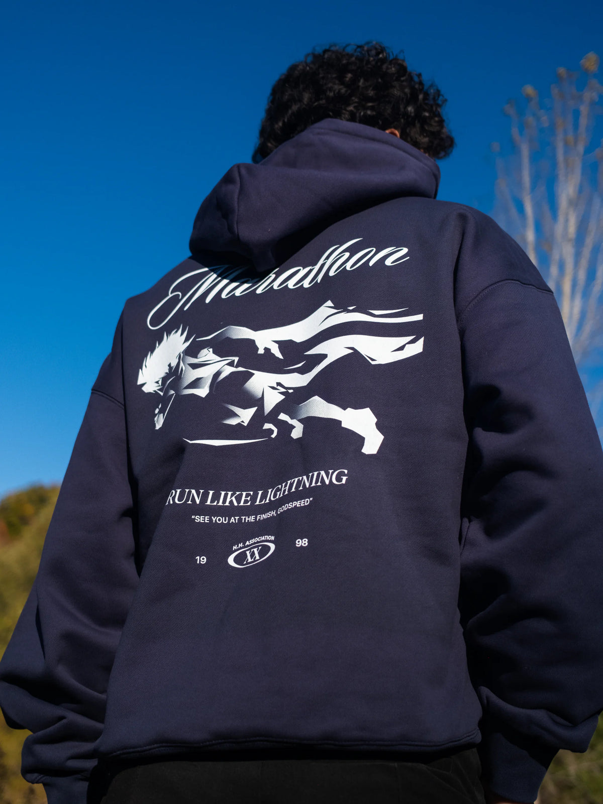 Godspeed Hoodie - Navy