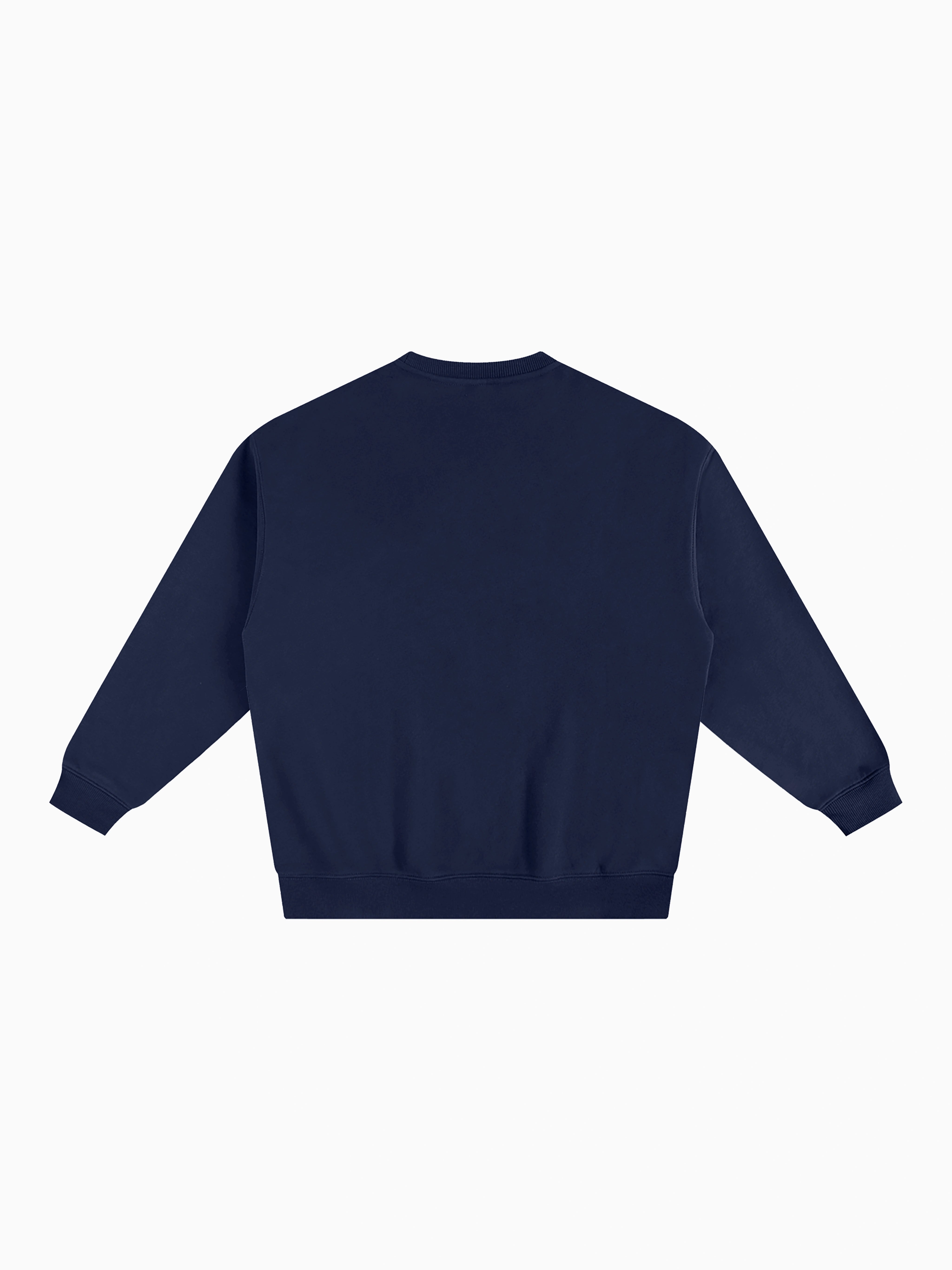 Academia Box Crewneck - Navy