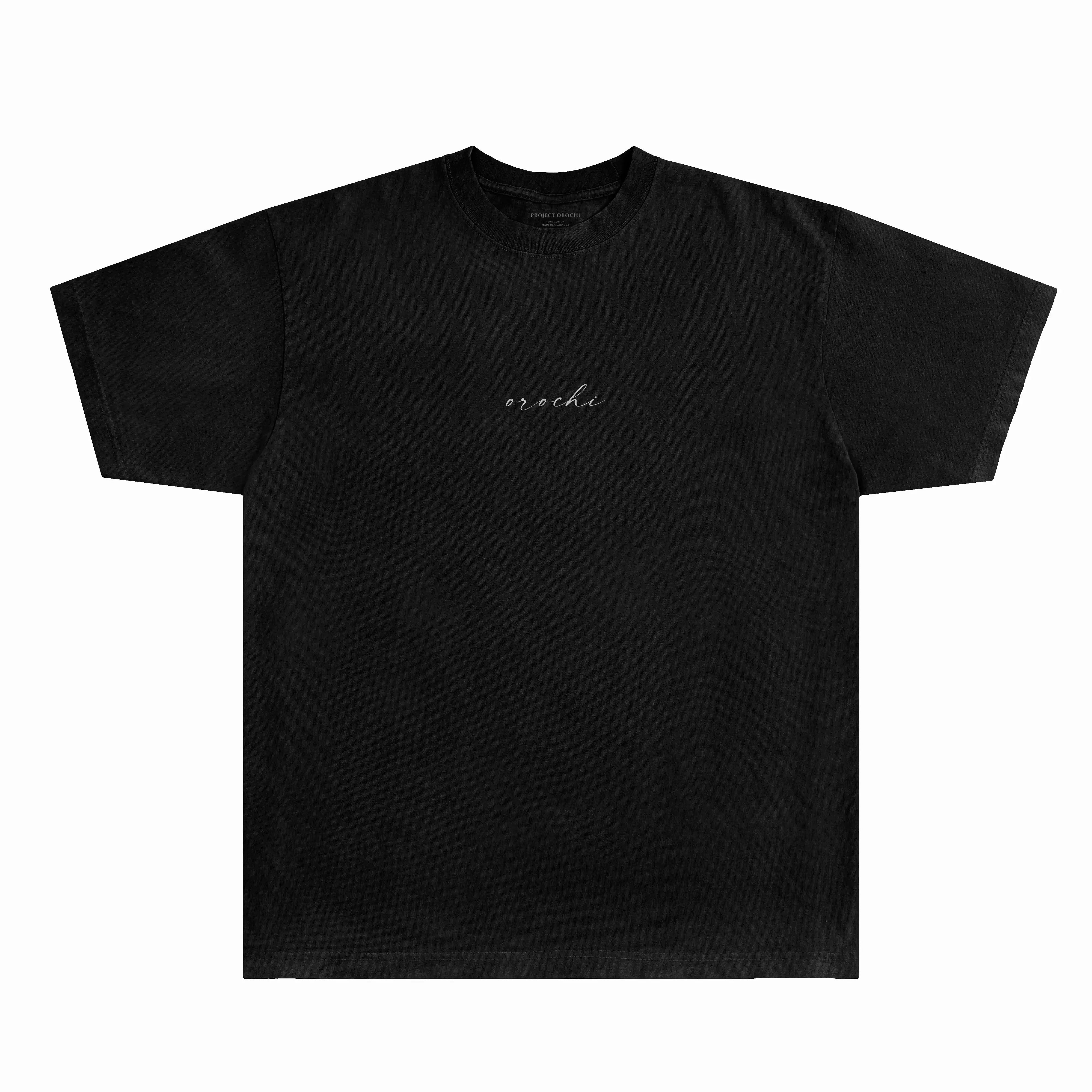 Apple Blossom Tee - Black