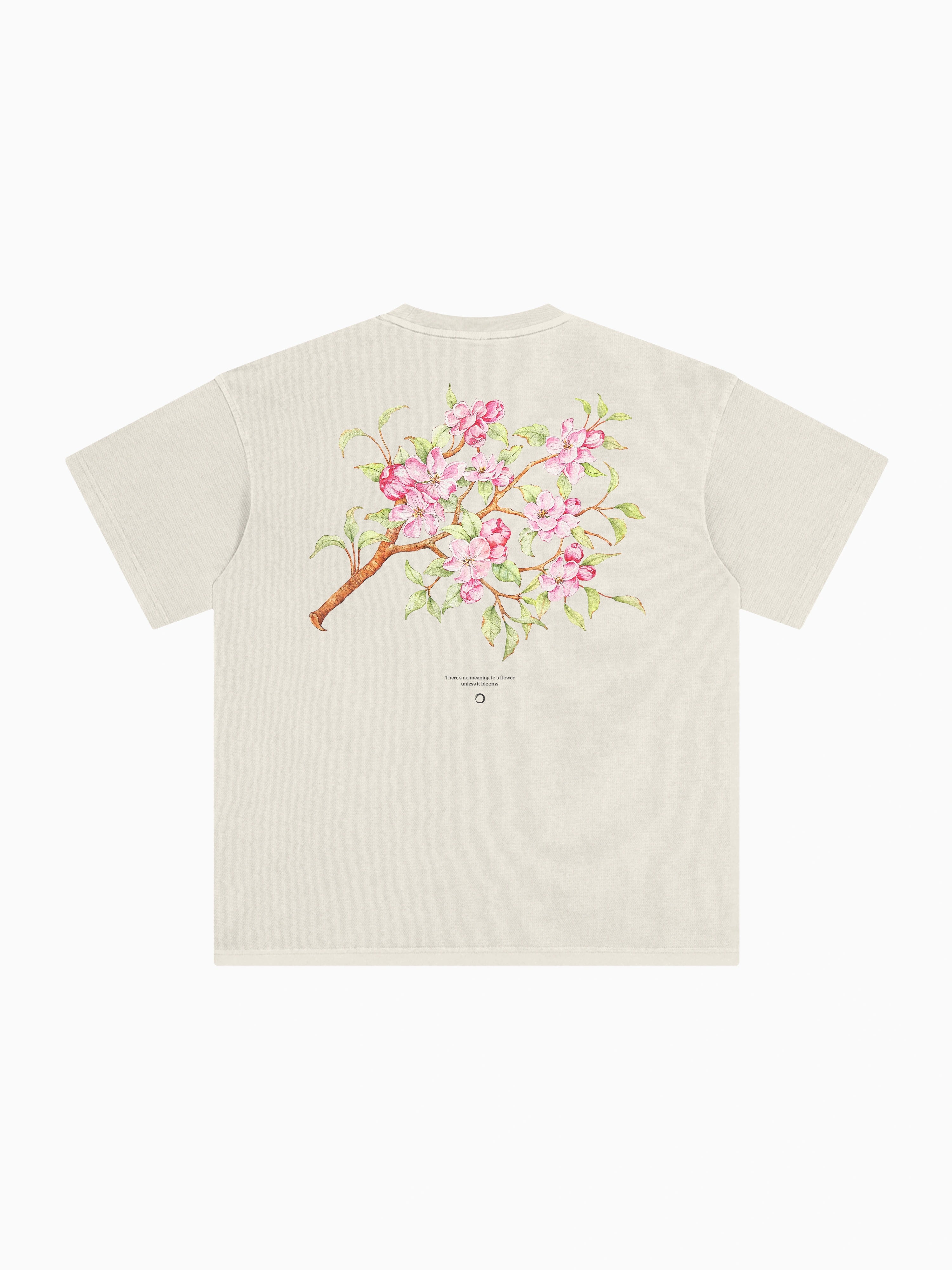 Apple Blossom Box Tee - Dust