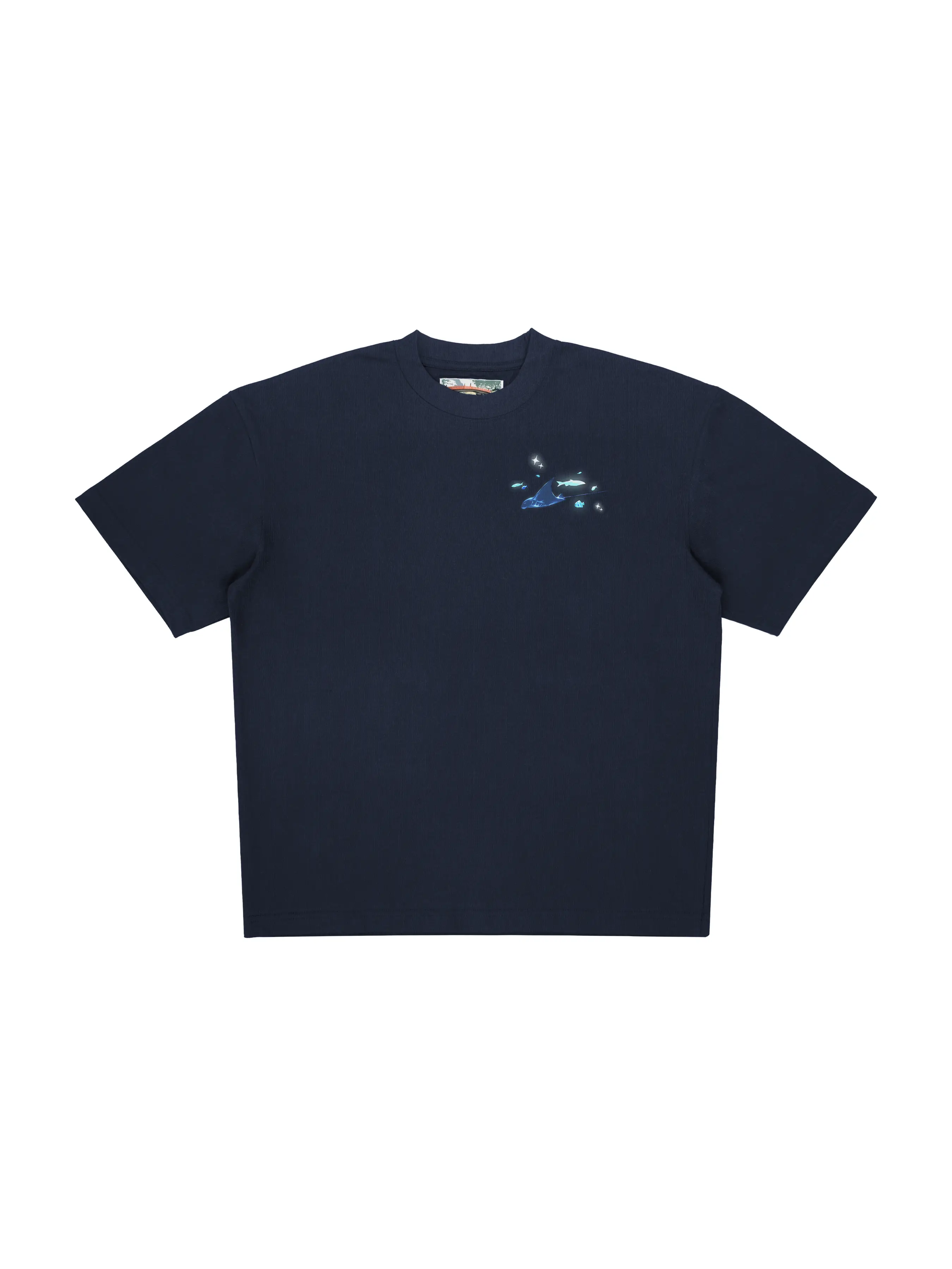 Aquarium Tee - Navy
