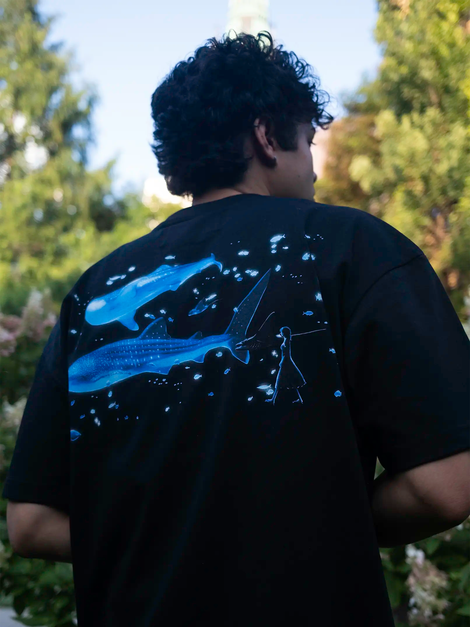 Aquarium Tee - Black