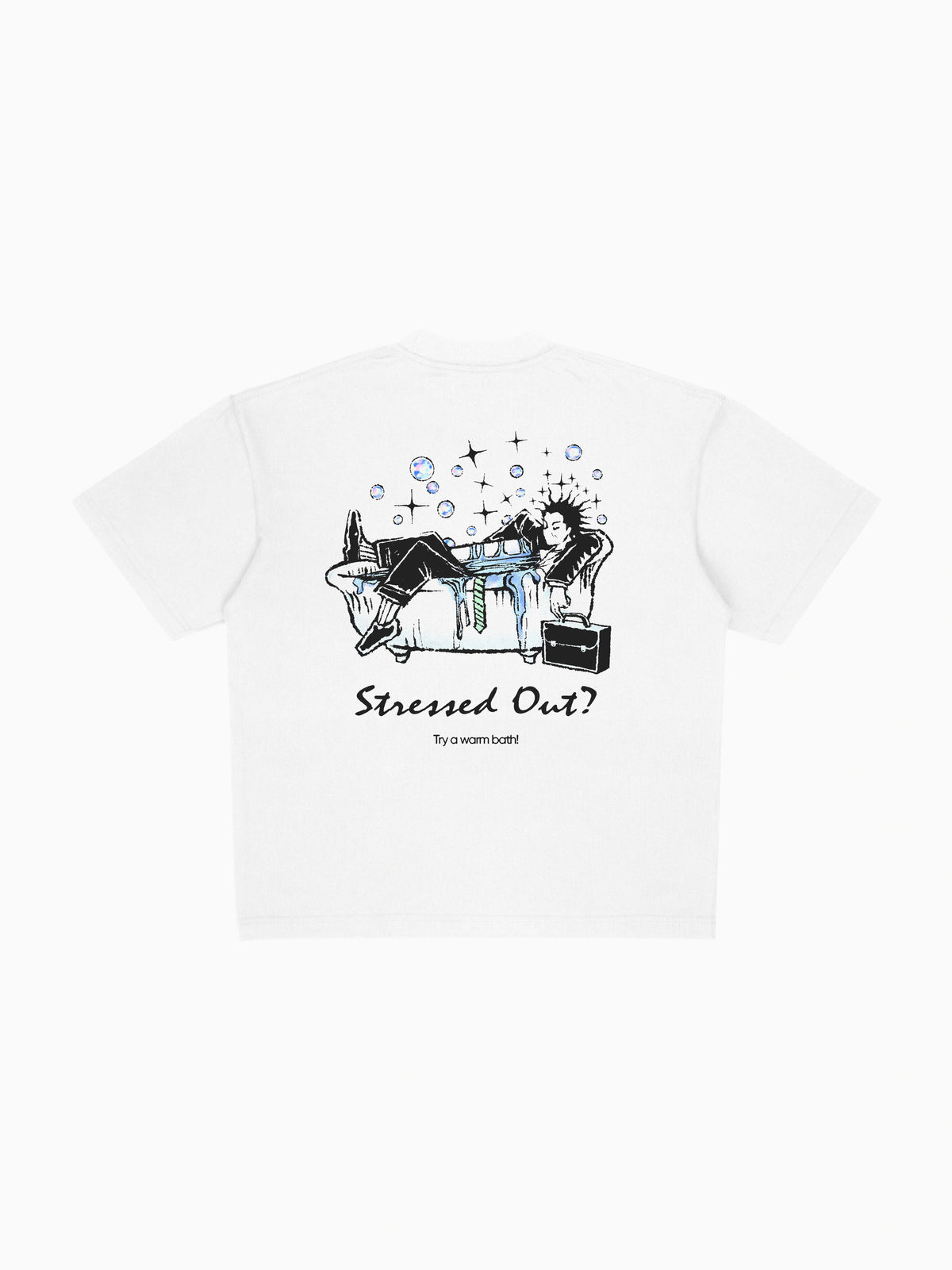 Bath Tee - White