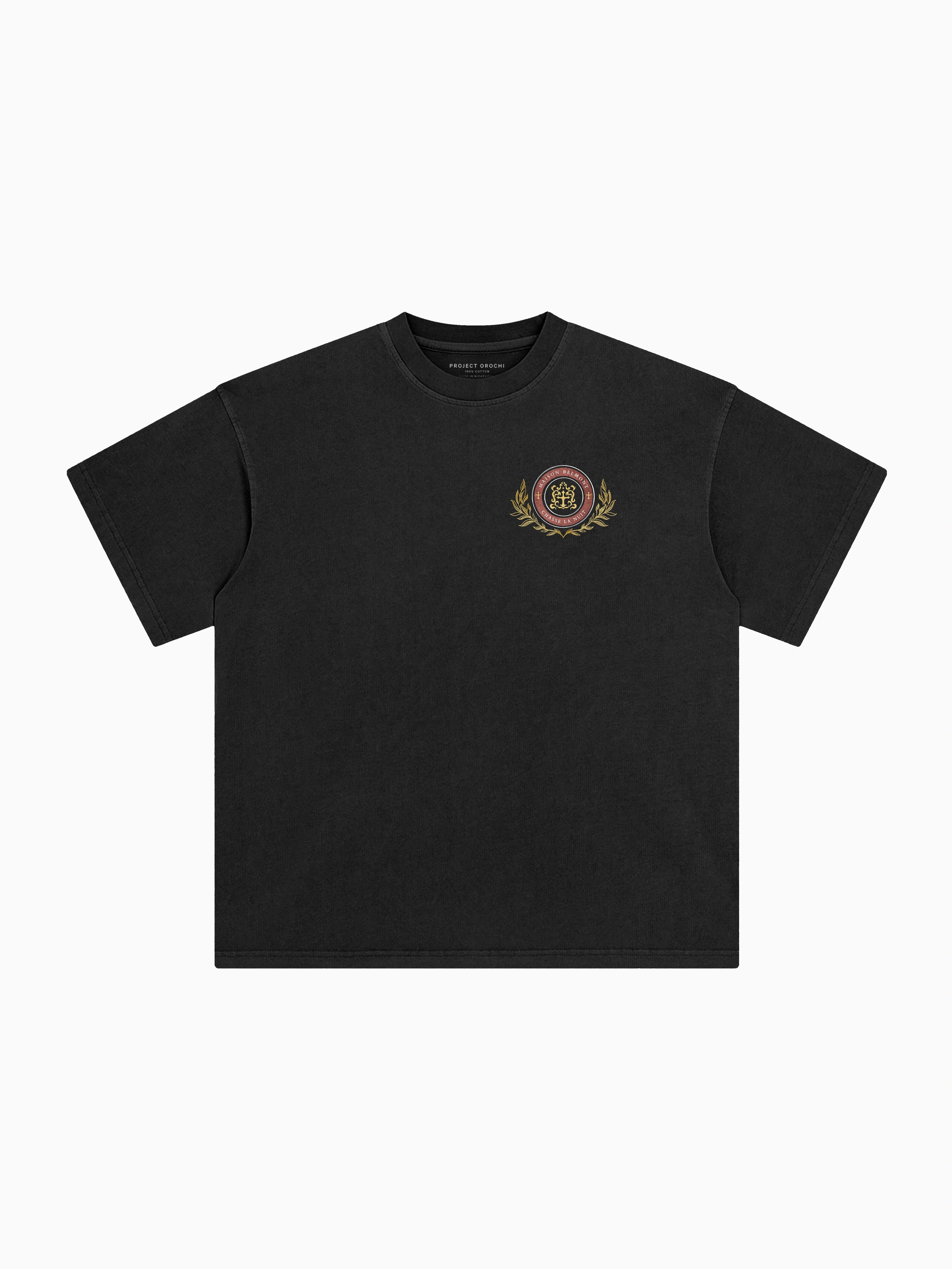 Belmont Box Tee - Black