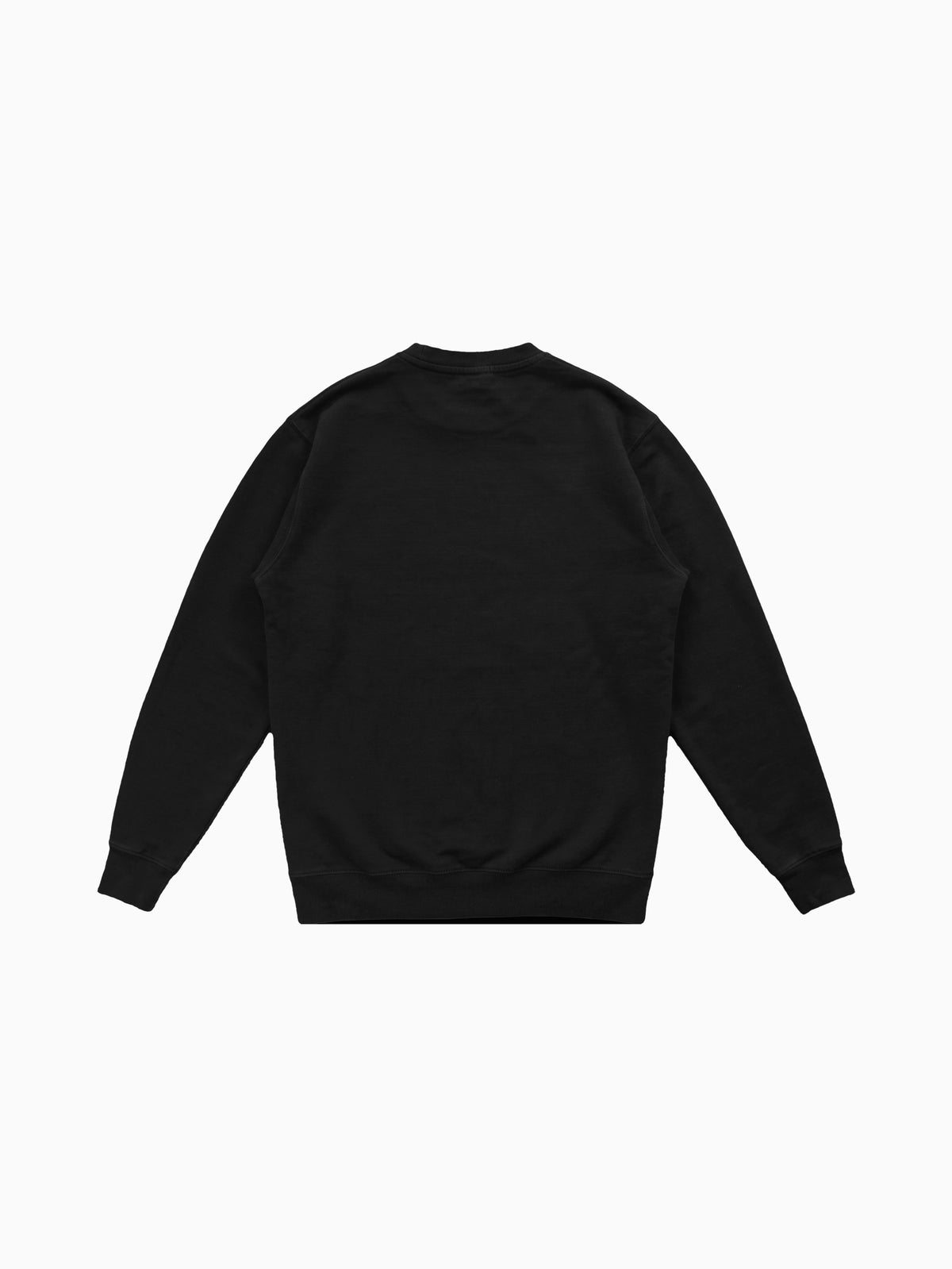 Blank Crewneck - Black (back mockup)