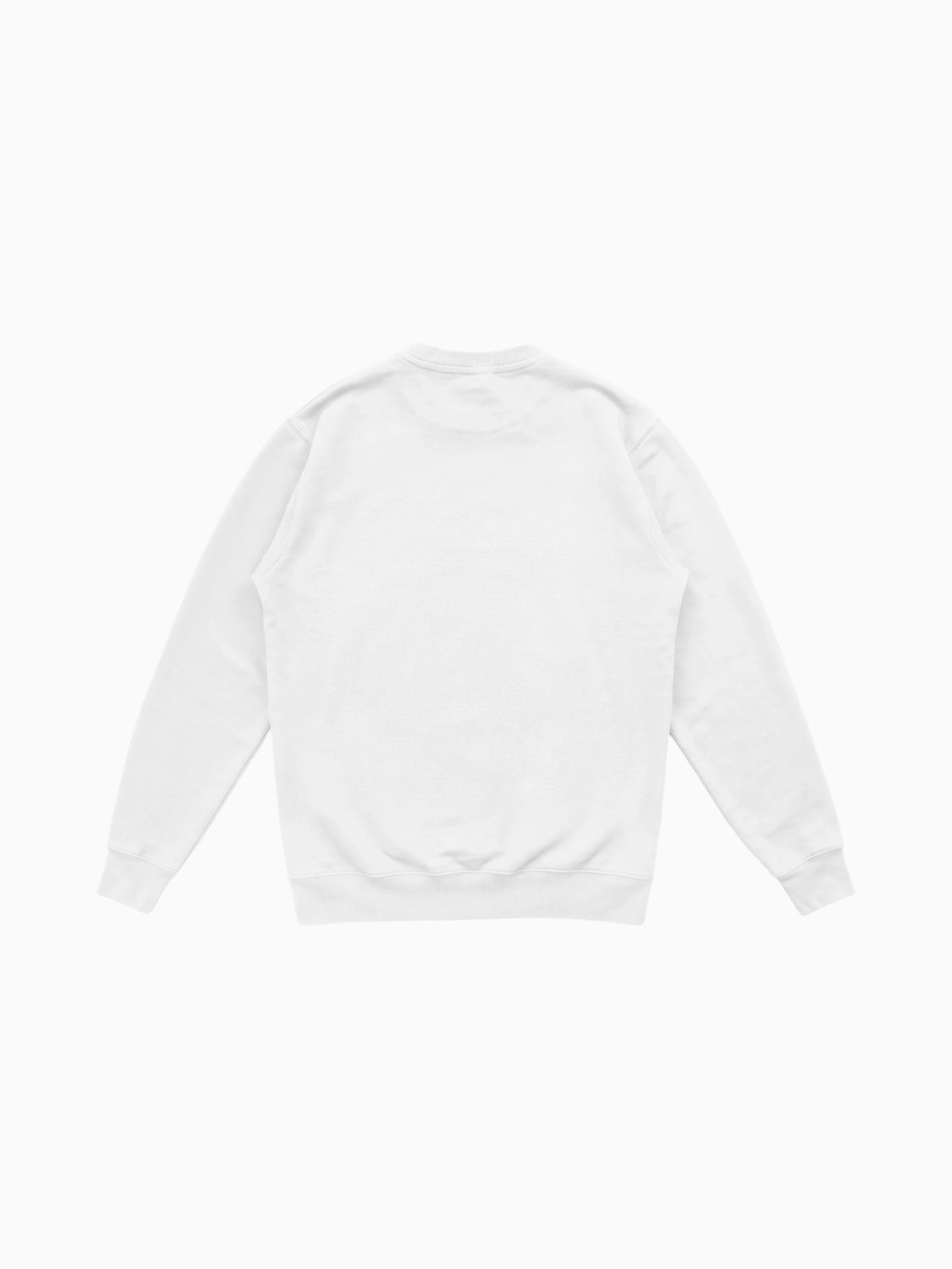 Blank Crewneck - White (back mockup)