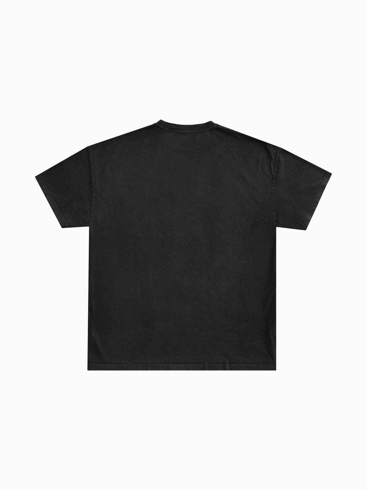 Blank Tee - Black (back mockup)