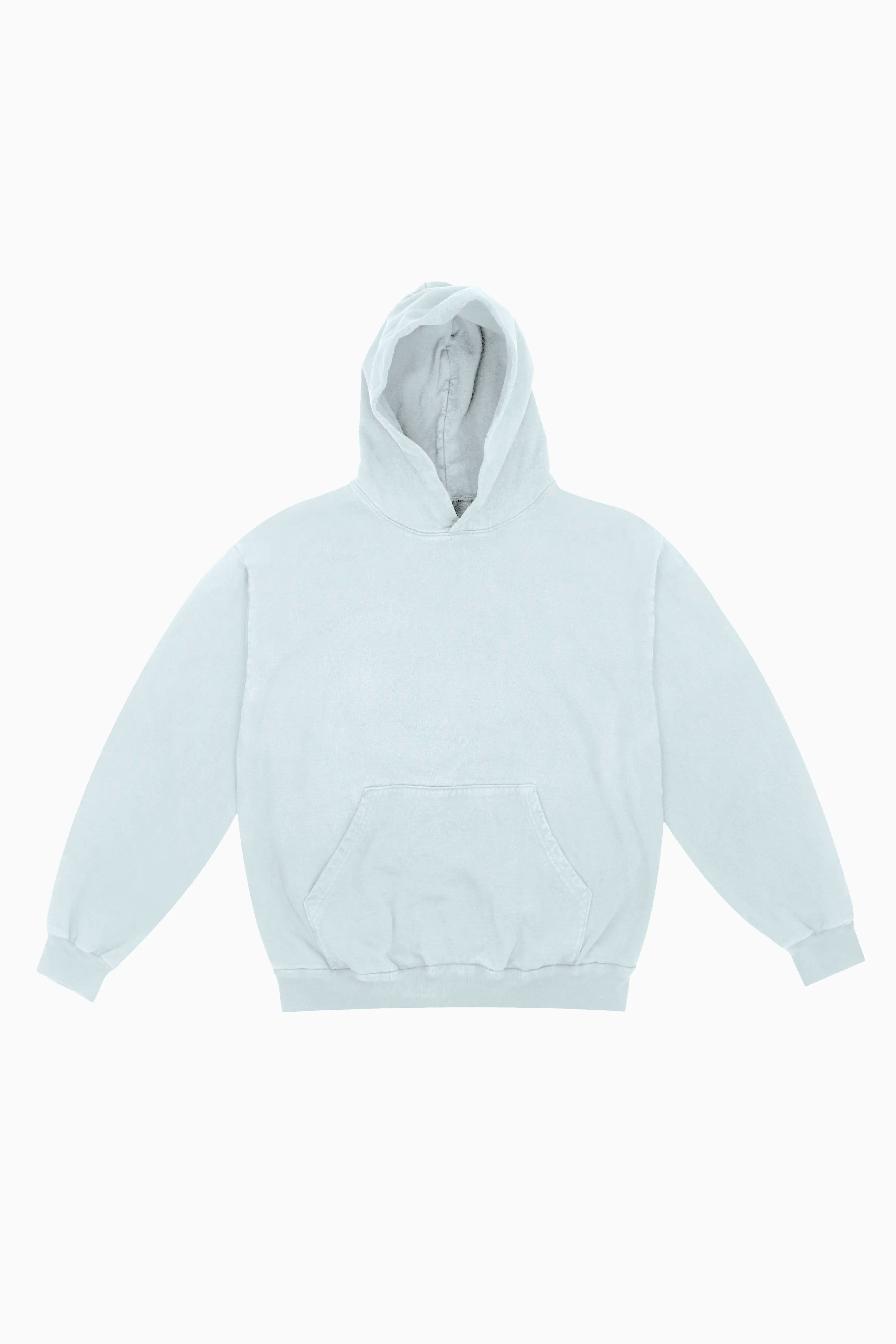 Nightingale Box Hoodie - Light Blue