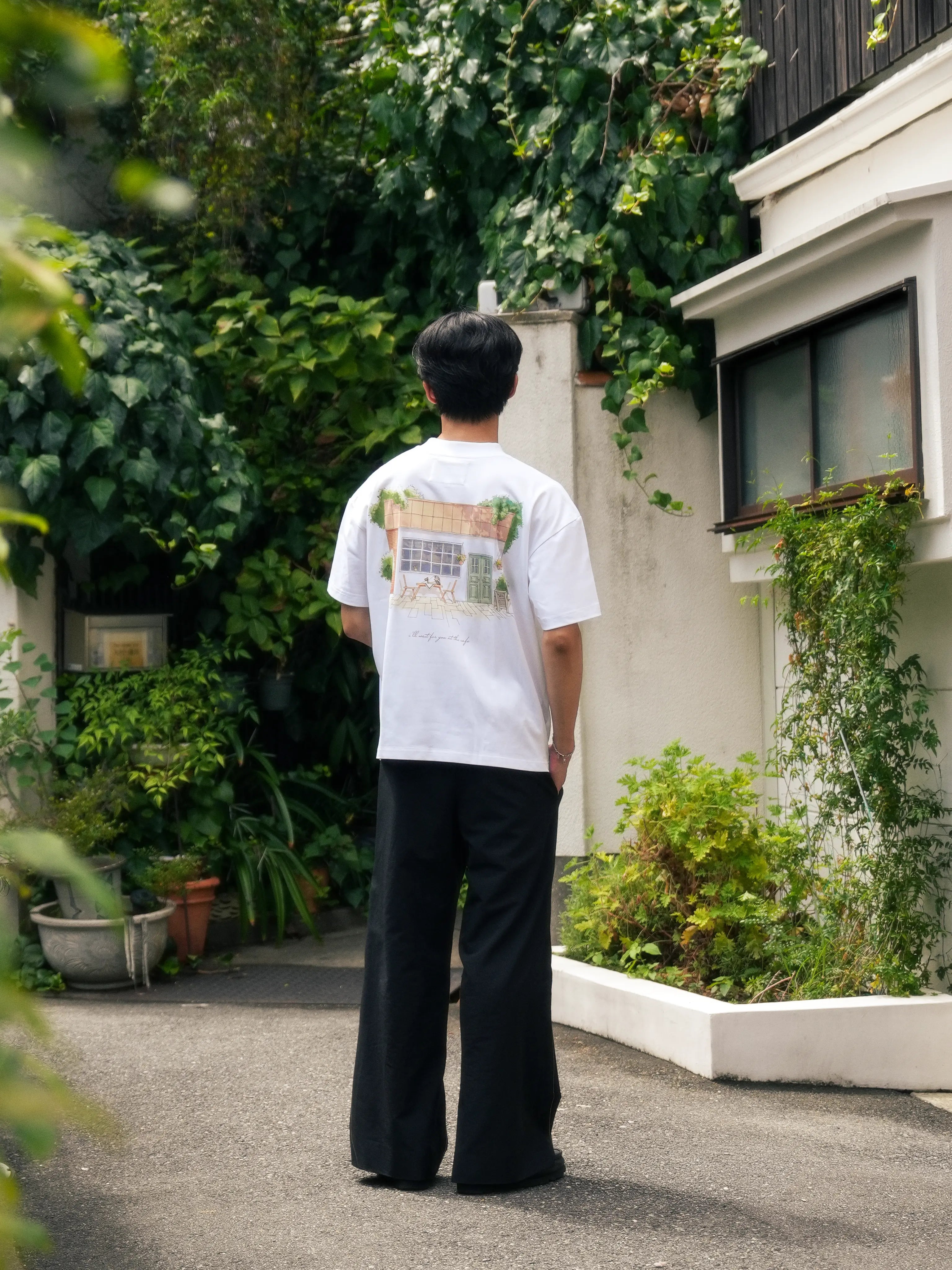 Cafe Tee -  White