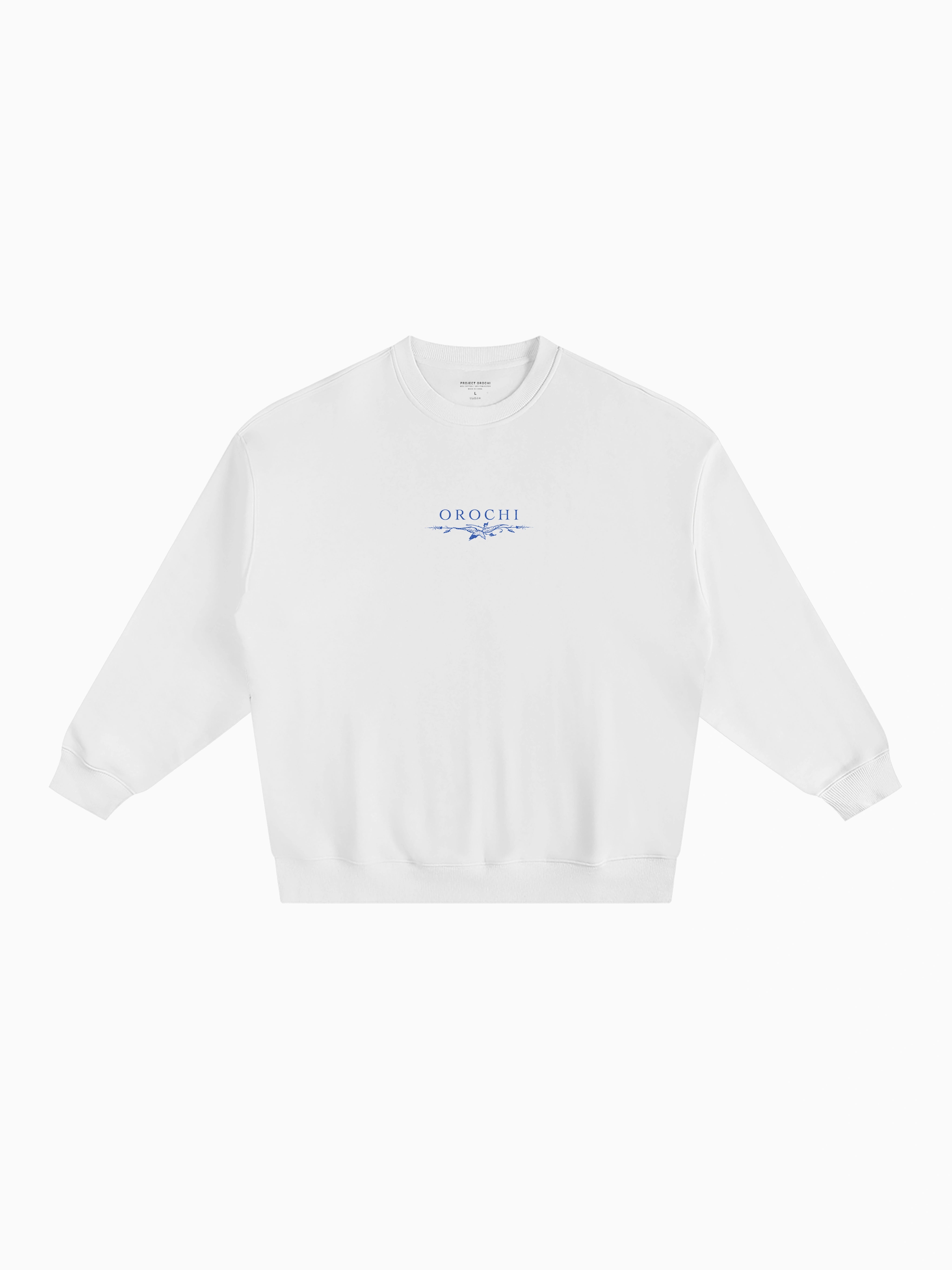Cavalieri Box Crewneck - White