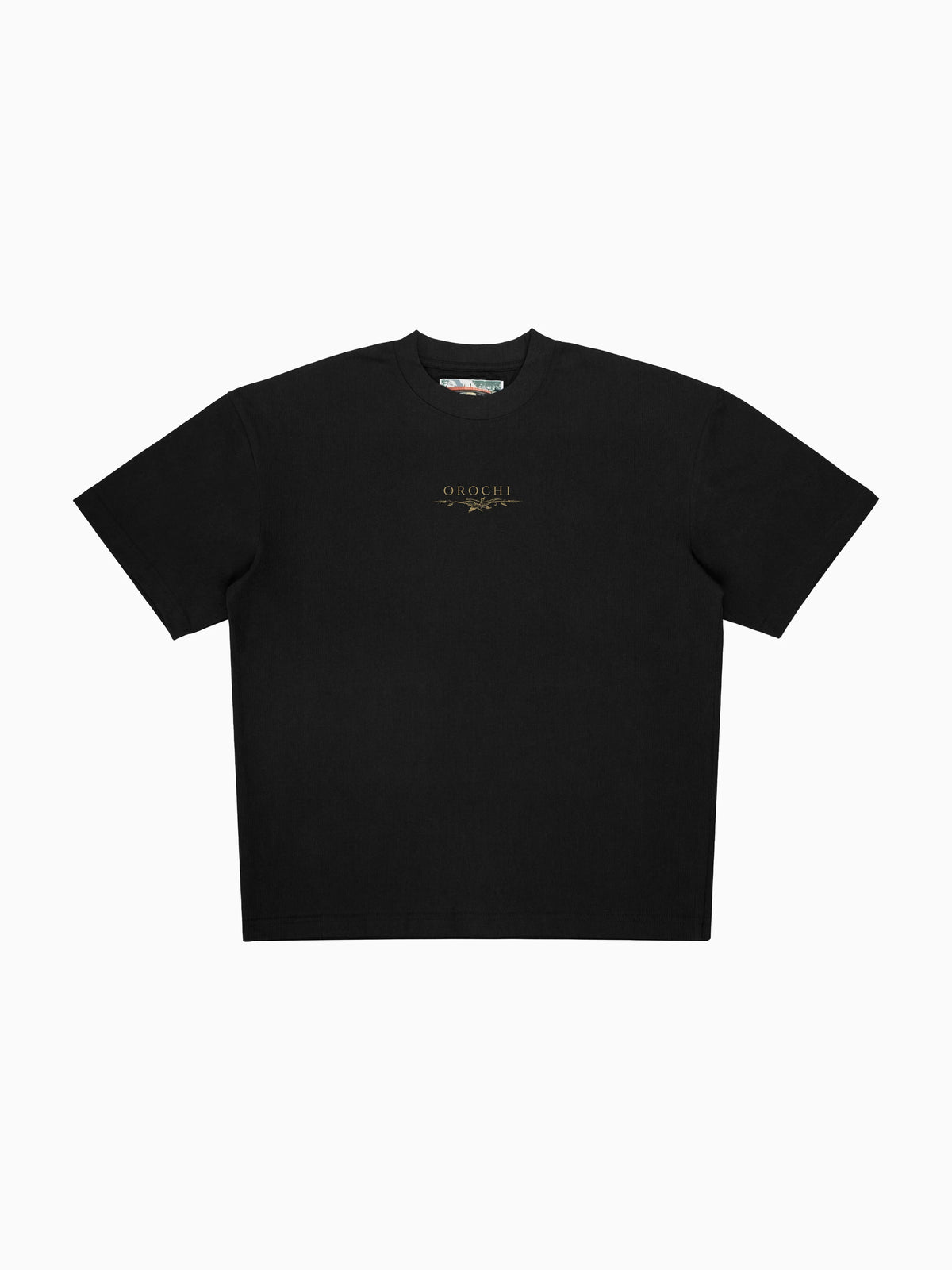 Cavalieri Tee - Black (front mockup)