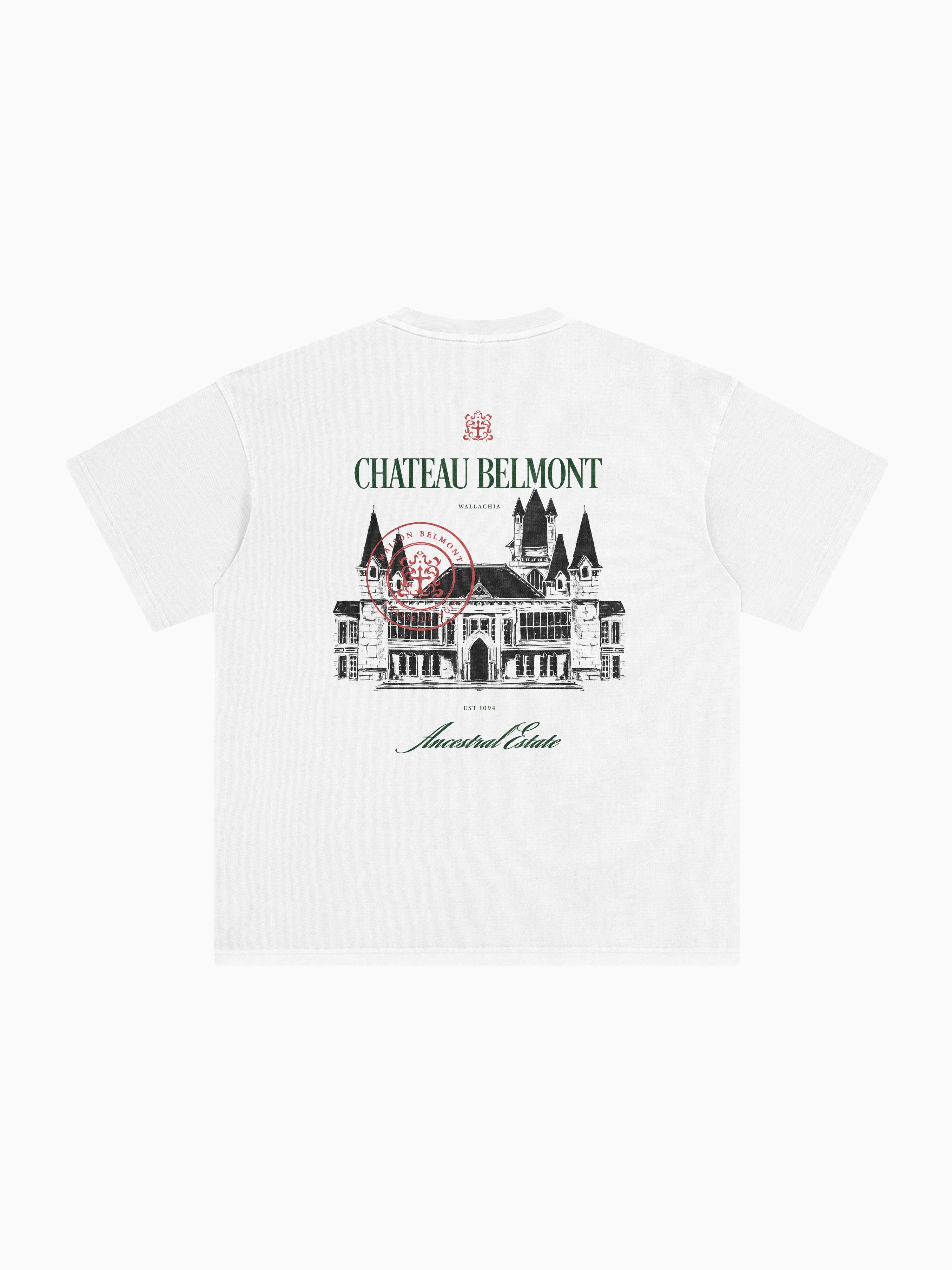 Belmont Hold Box Tee -  White