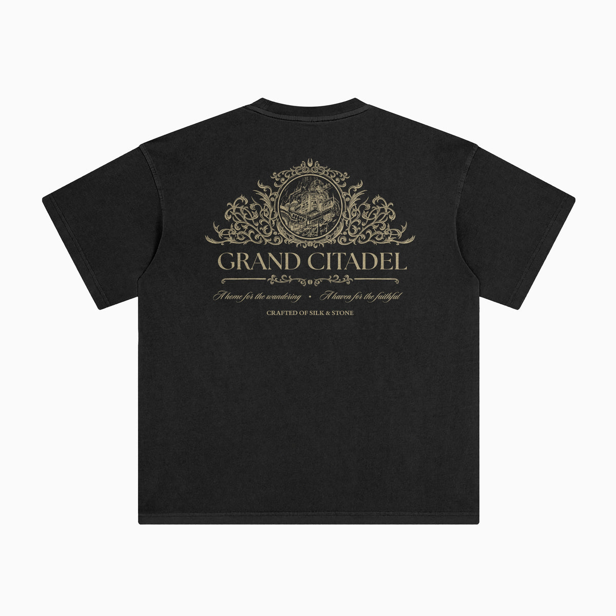 Citadel Box Tee - Black