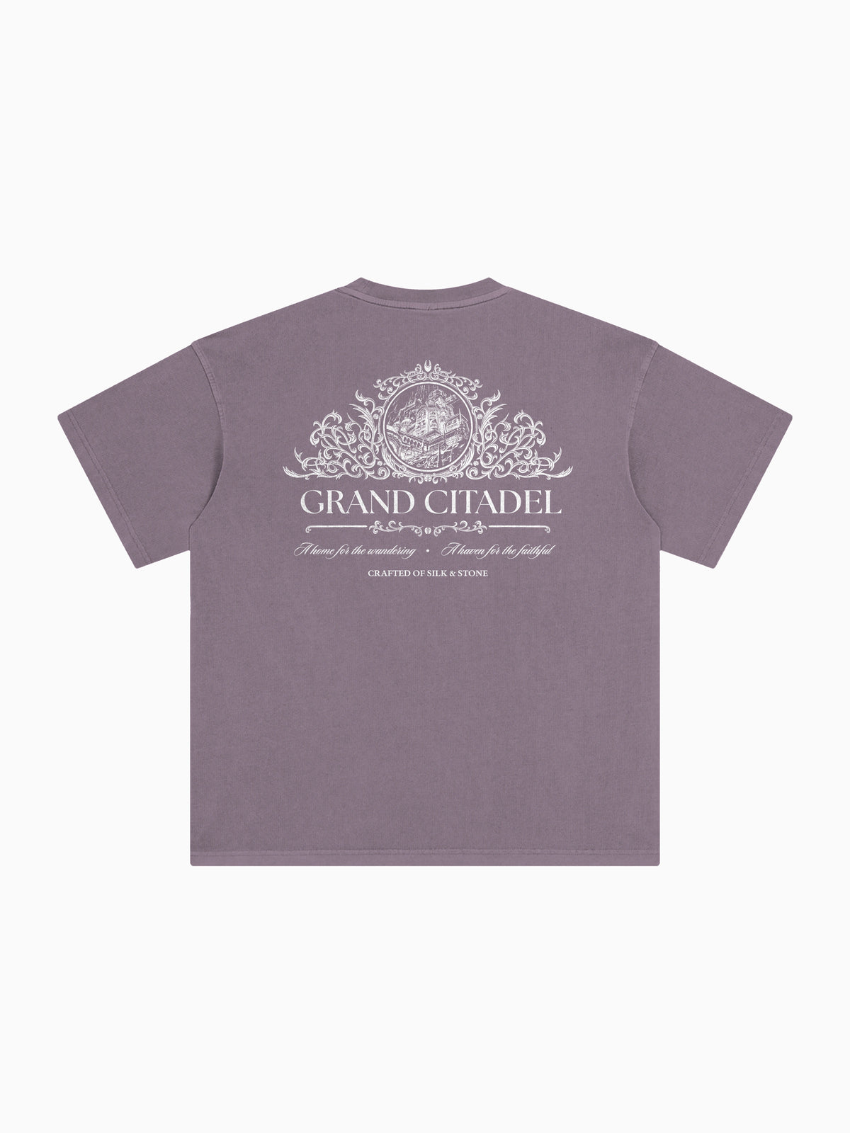 Citadel Box Tee - Plum