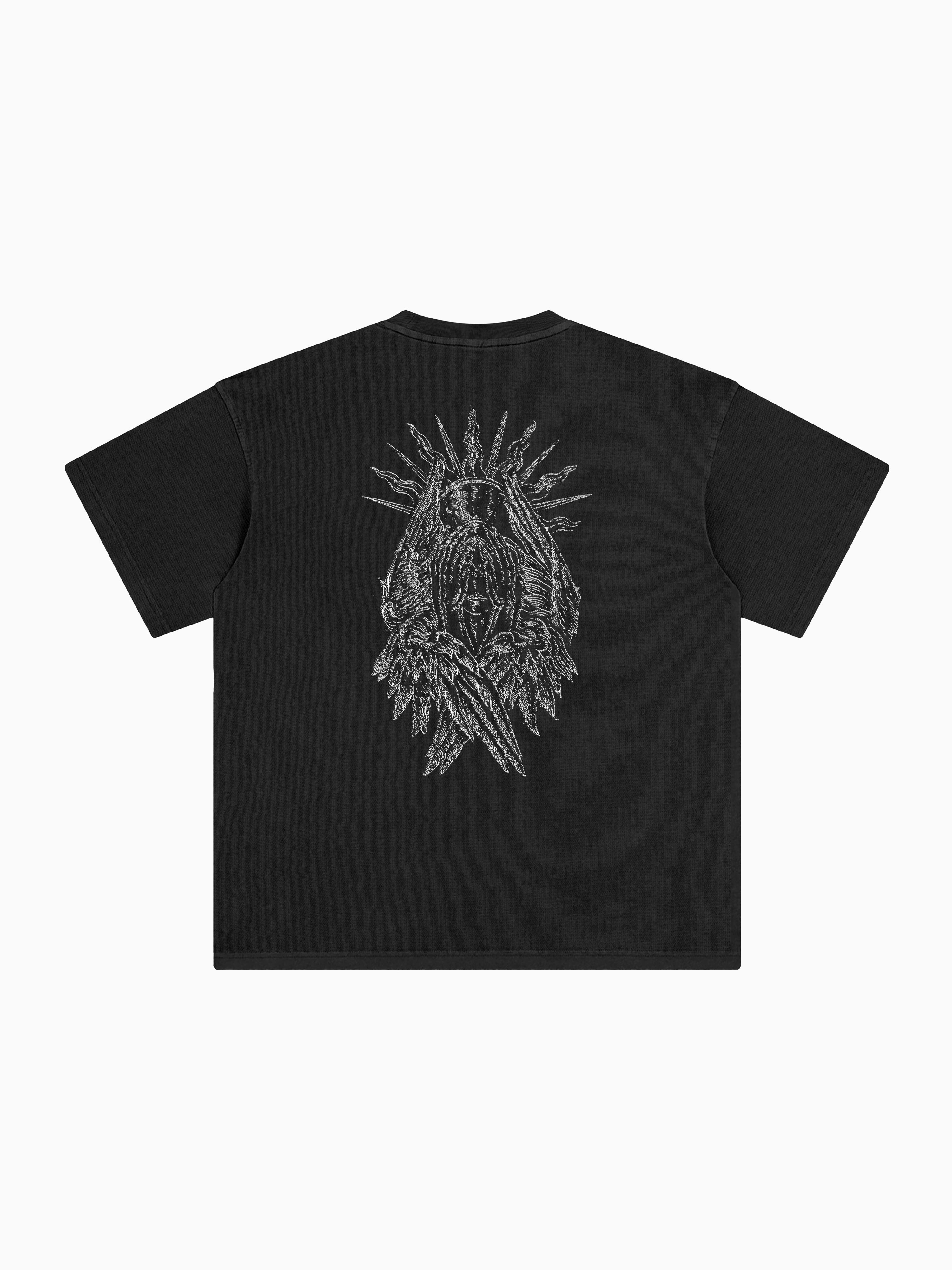 Crisanta Box Tee - Black