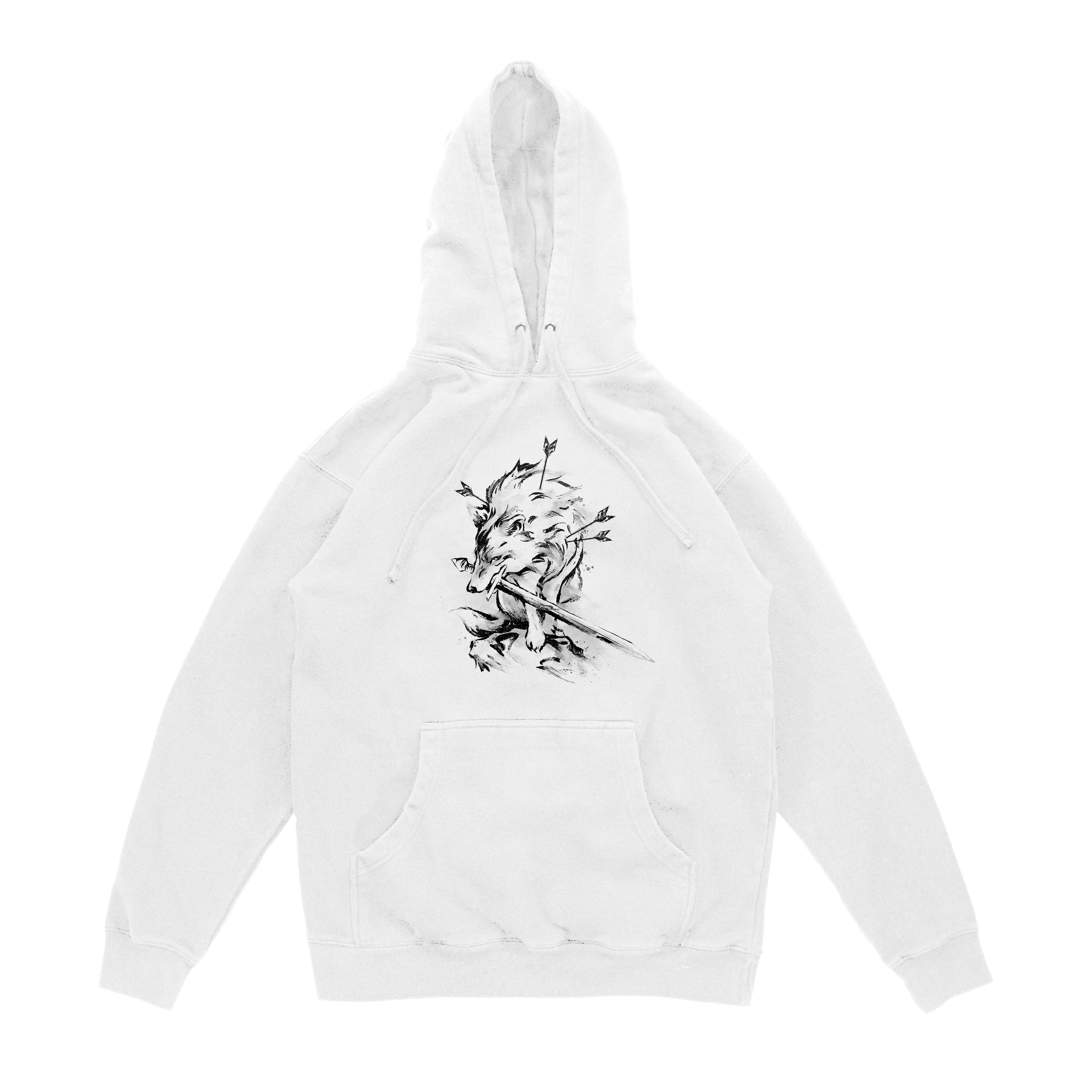 Great Wolf Hoodie - White