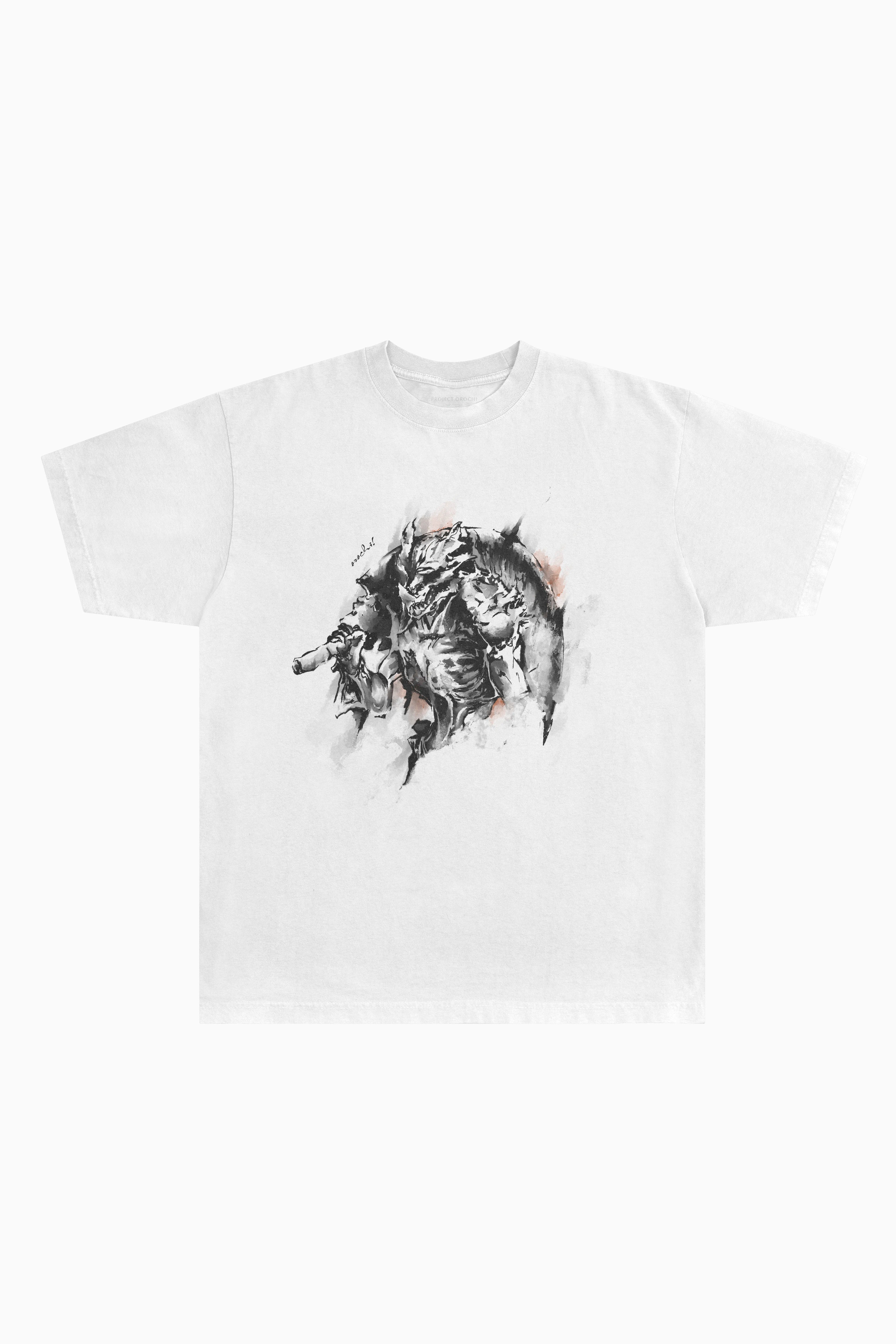 Dragon Man Tee - White