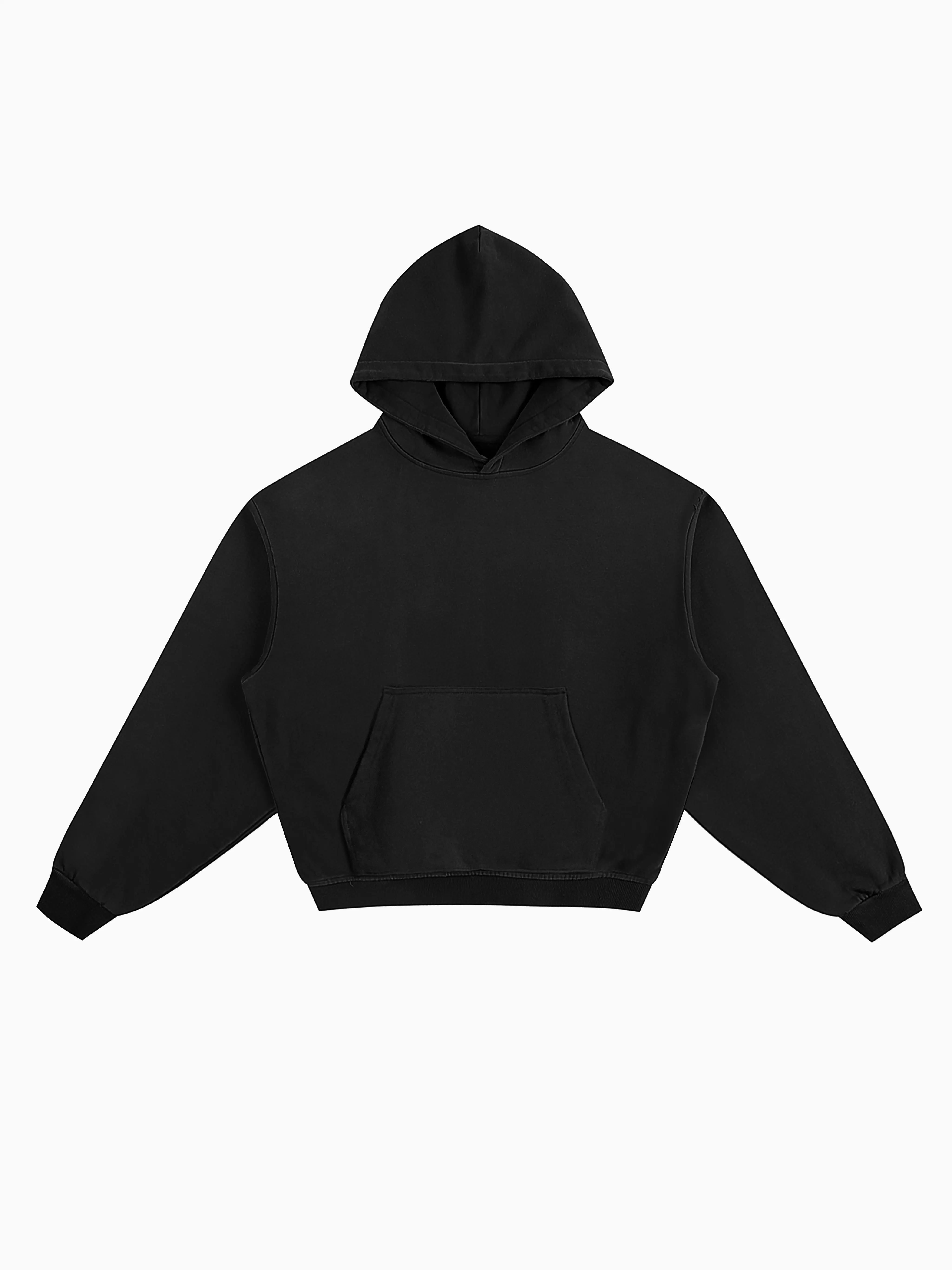Vagabond Box Hoodie - Black