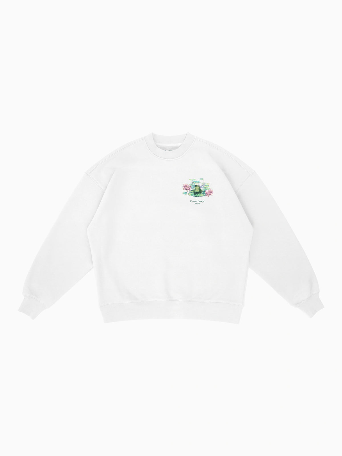 Familiars Crewneck - White