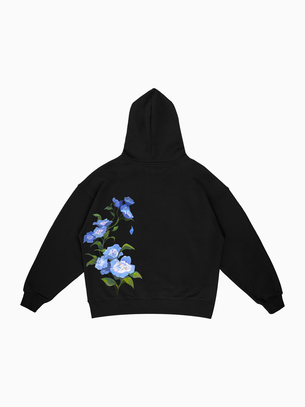 Flowerbed Hoodie - Black