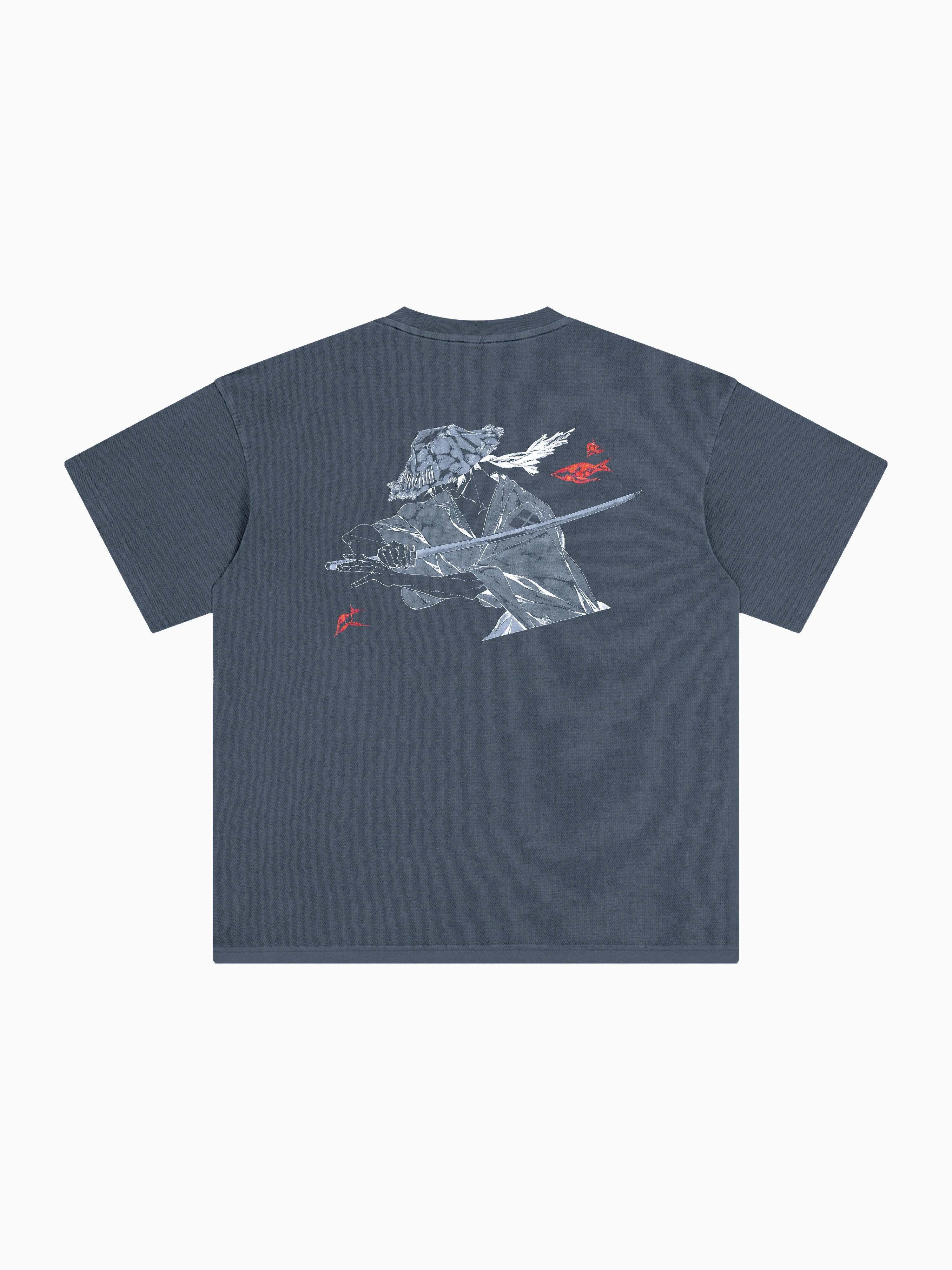 Flow of Water Box Tee - Slate