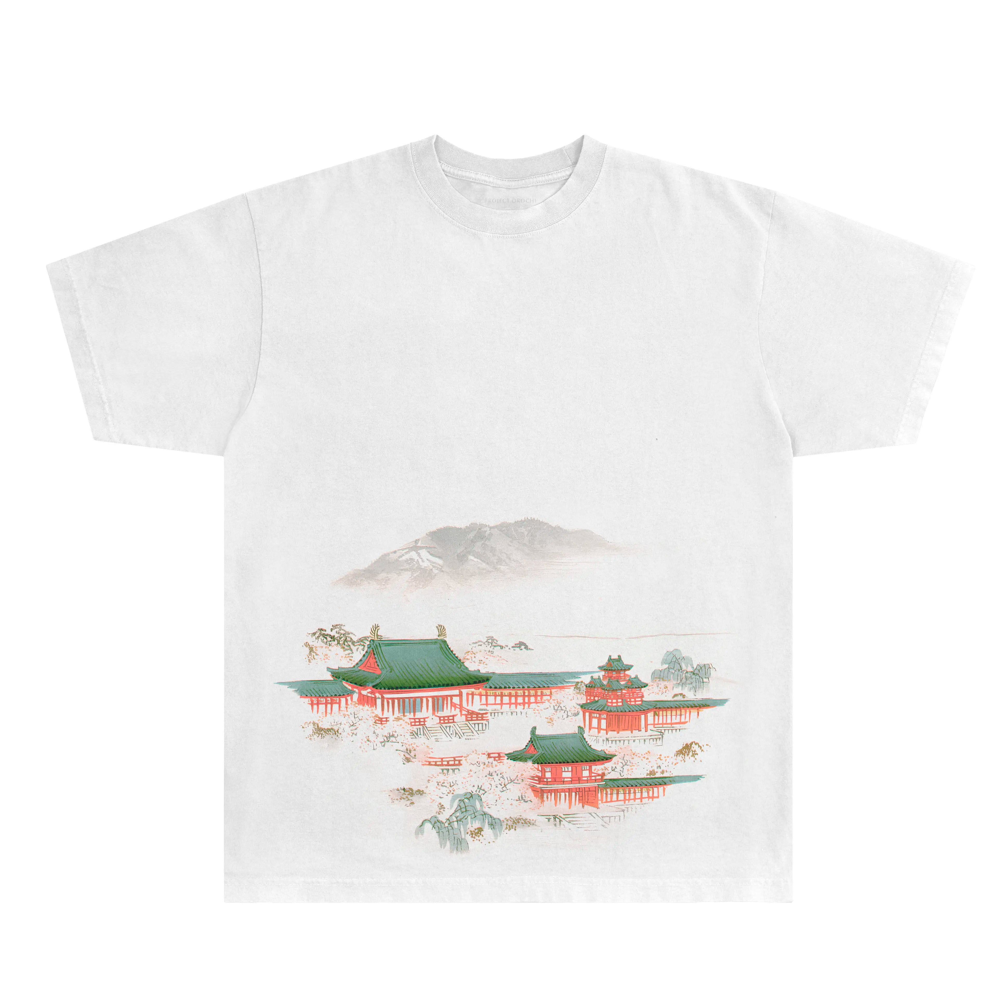 Fountainhead Palace Tee - White